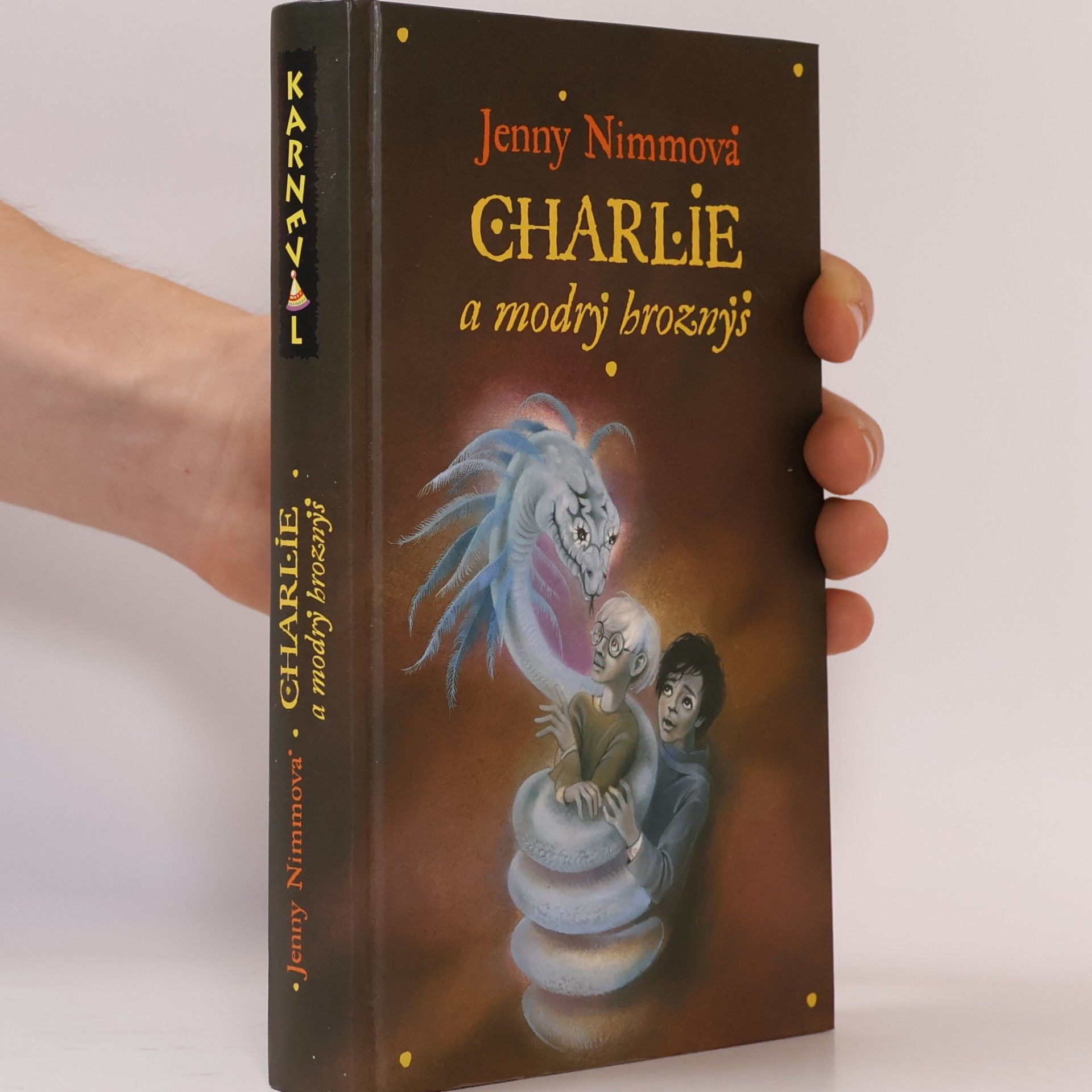 Jenny Nimmo Charlie a modrý hroznýš