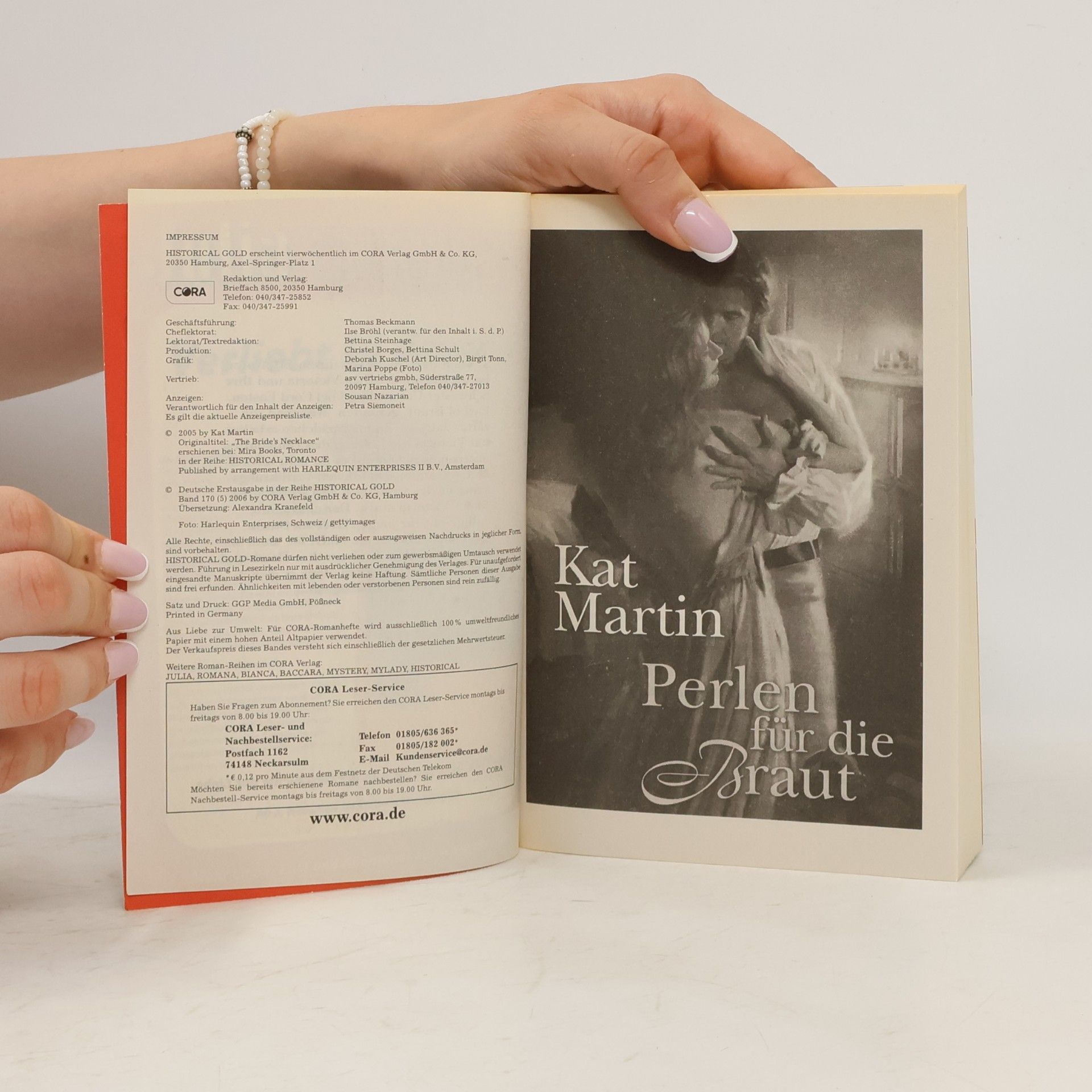 Kat Martin Perlen für die Braut