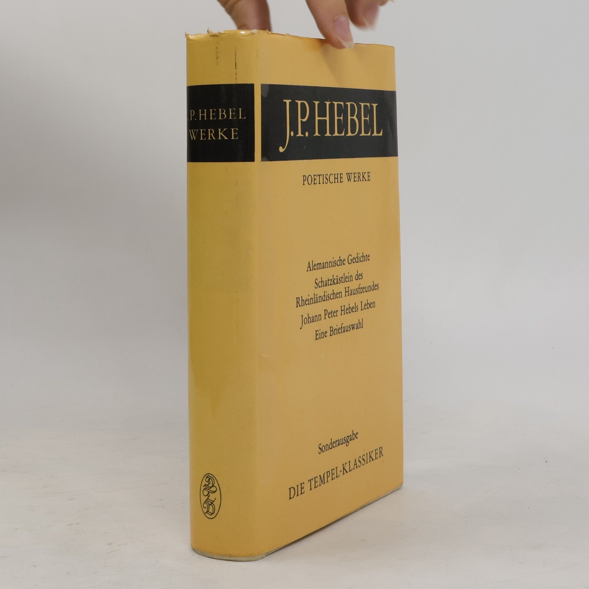 J.P. Hebel  Poetische Werke