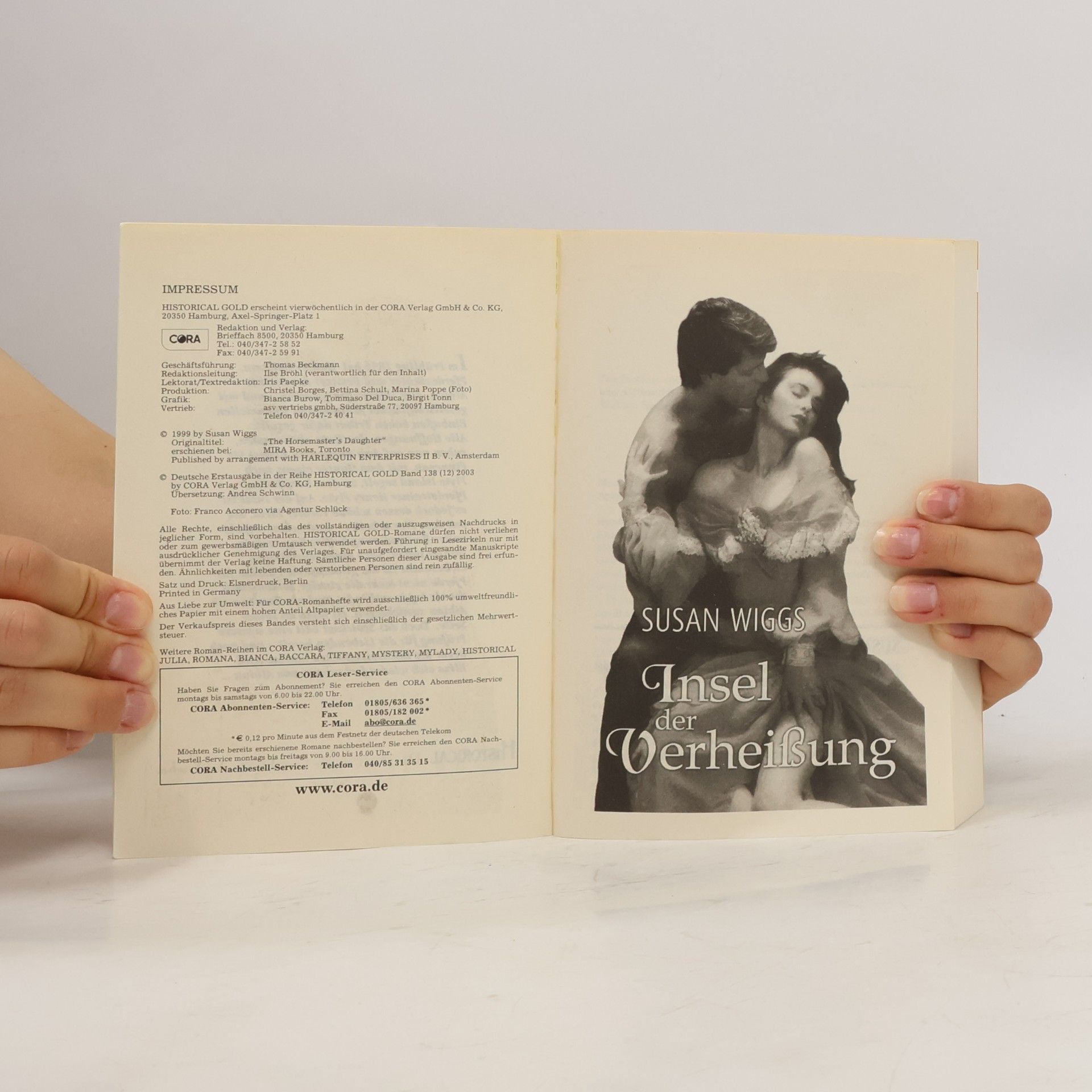 Susan Wiggs Historical Gold. Insel der Verheißung