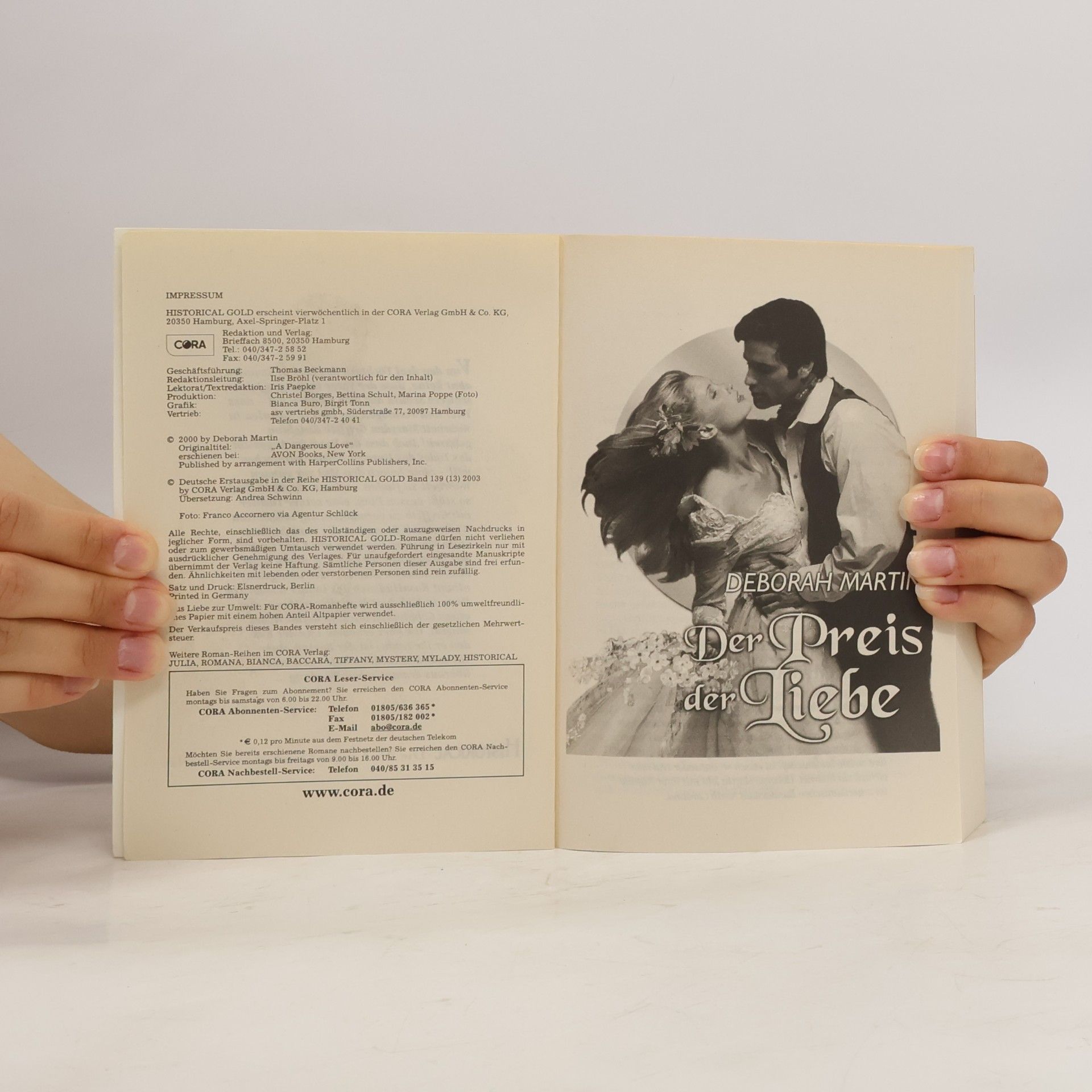 Deborah Martin Der Preis der Liebe