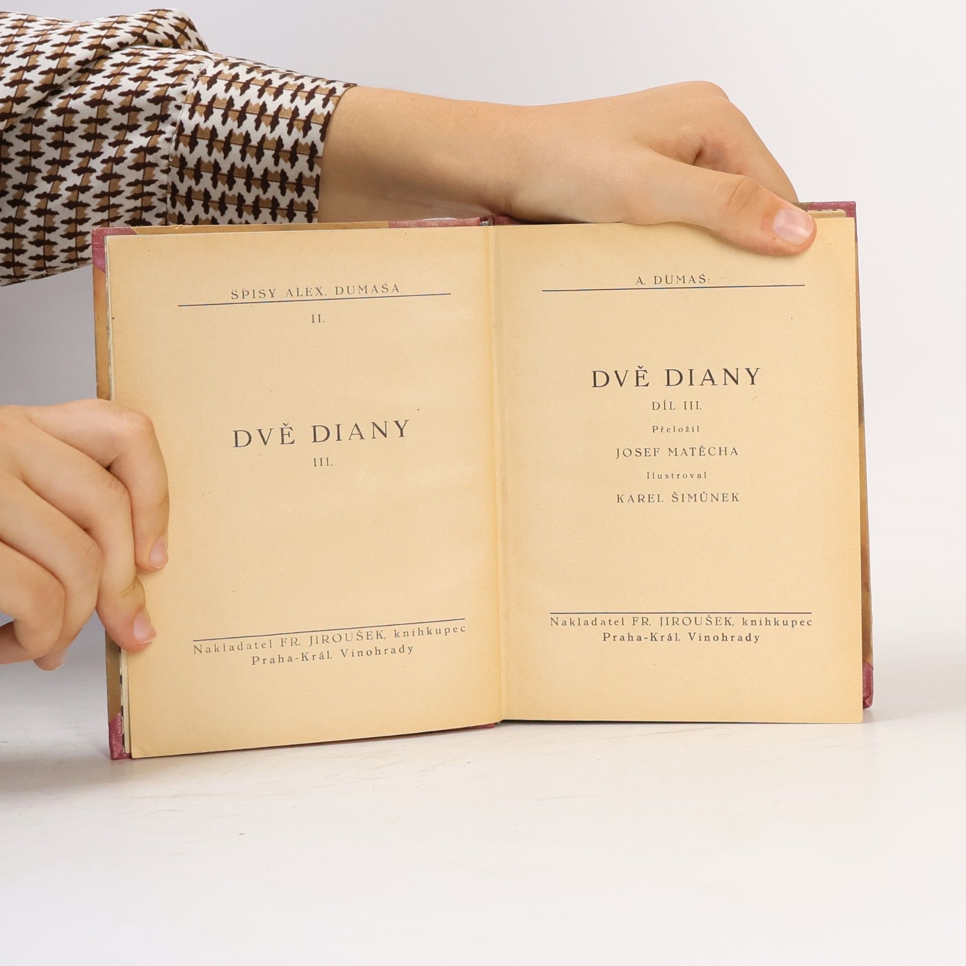 Alexandre Dumas der Ältere Dvě Diany III.