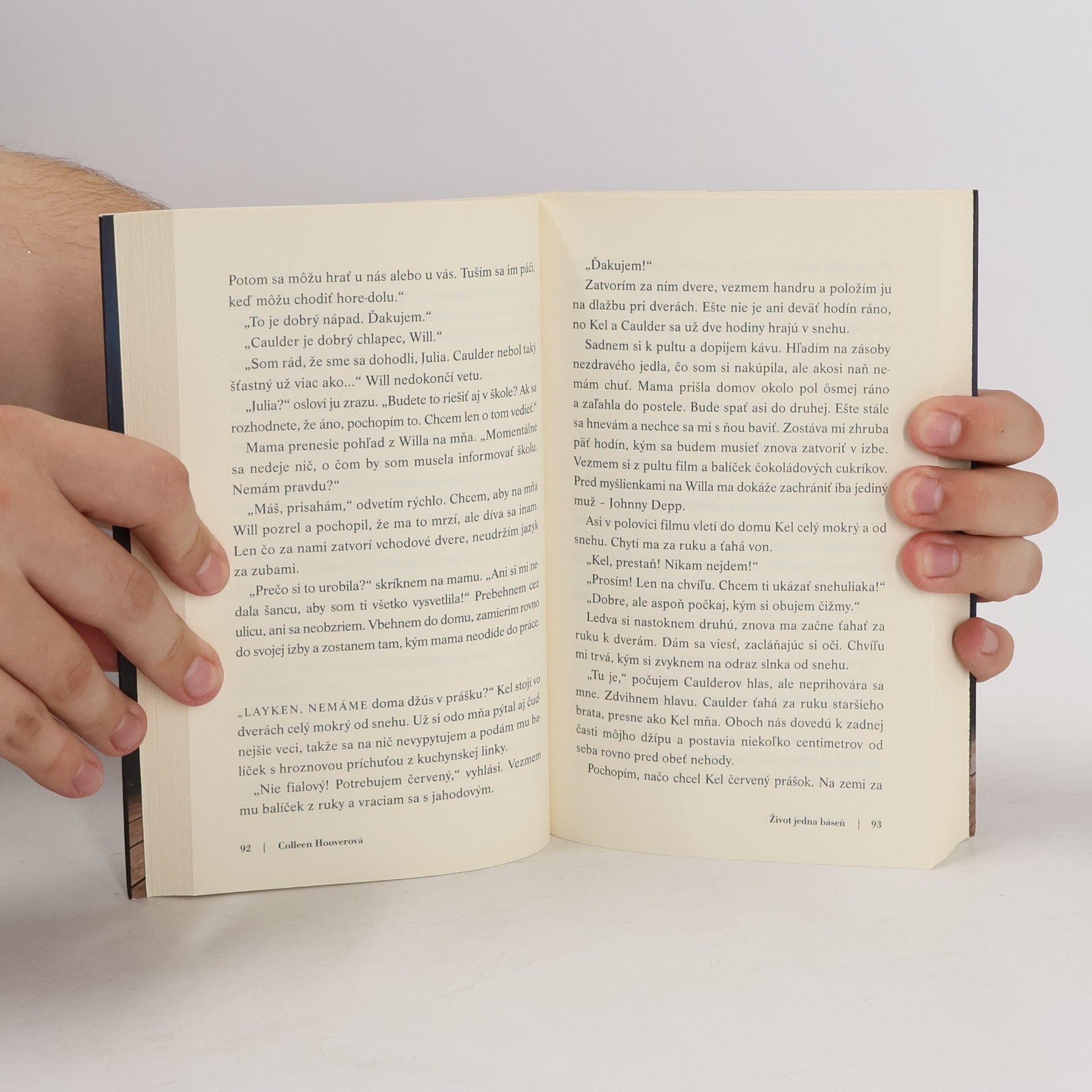 Colleen Hoover Život jedna báseň