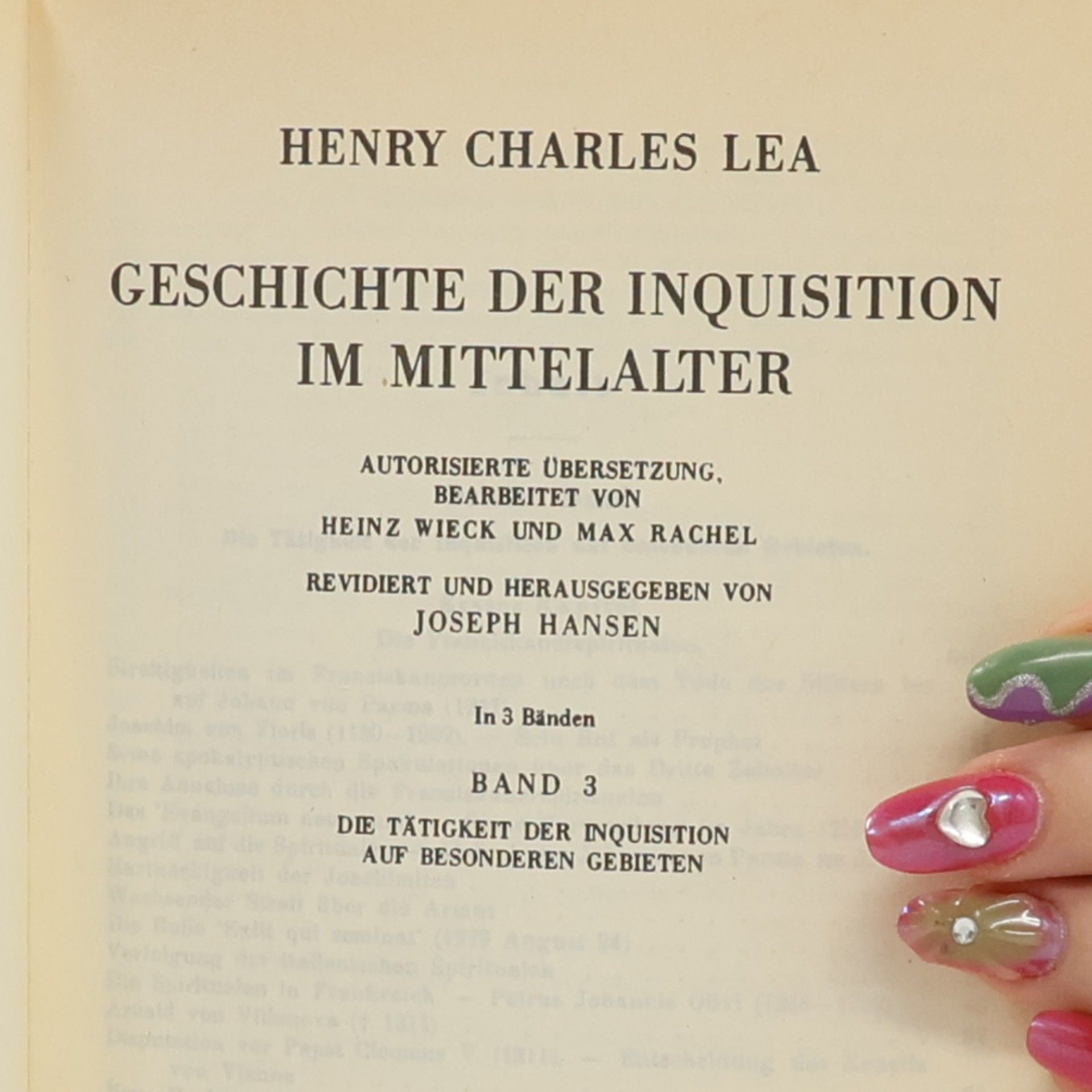 Henry Charles Lea Geschichte der Inquisition im Mittelalter 3