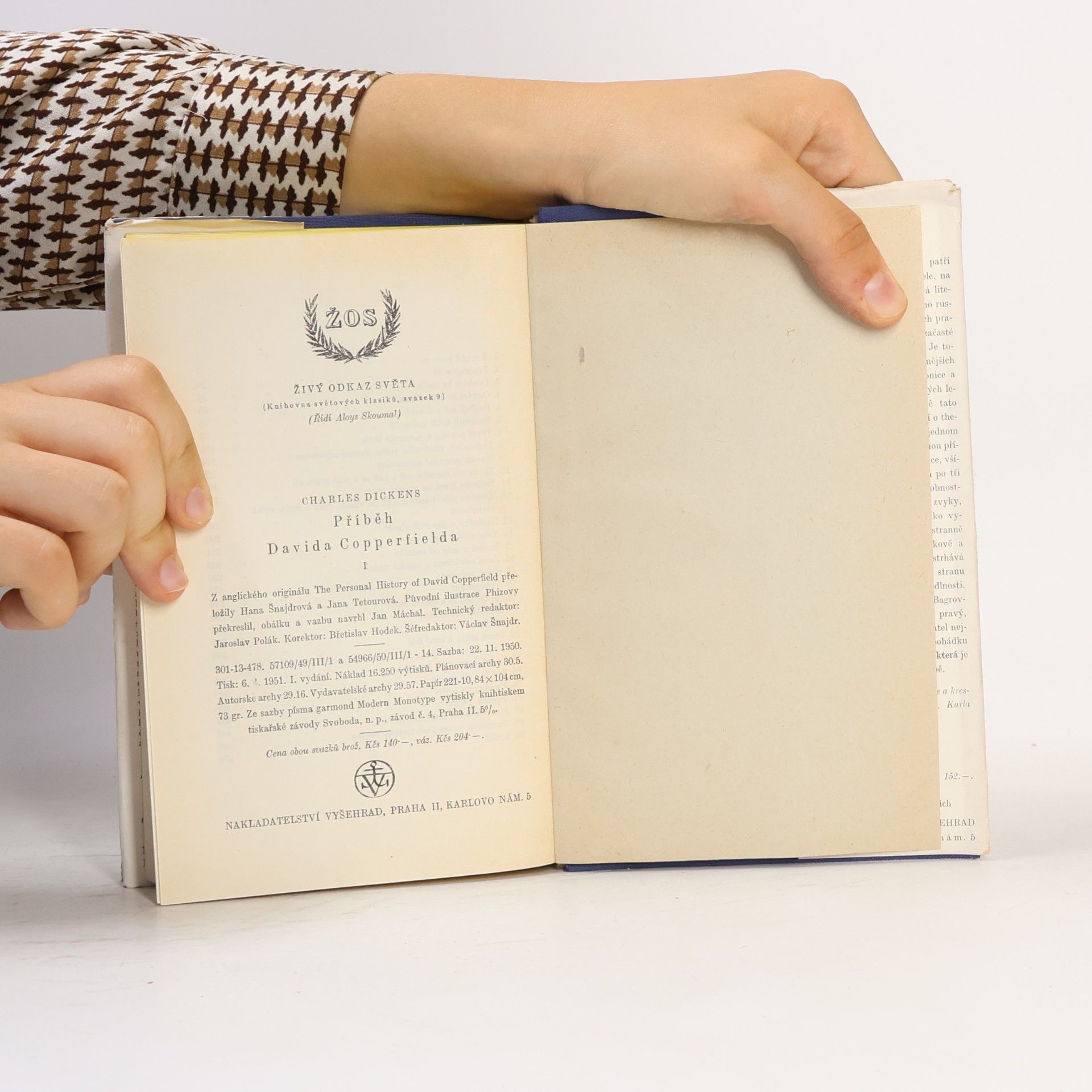 Charles Dickens Příběh Davida Copperfielda I