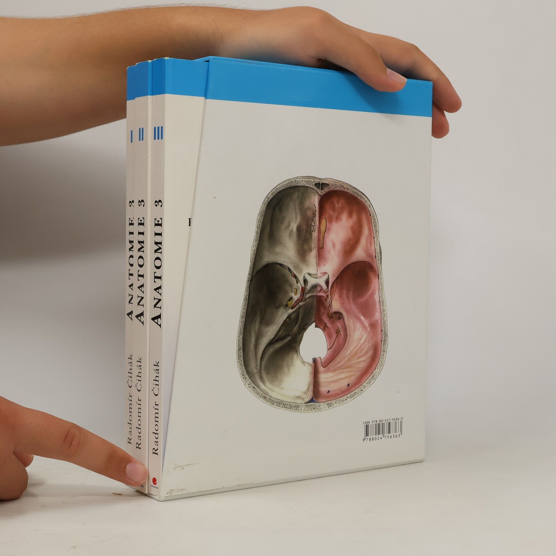 Radomír Čihák Anatomie 3. Svazky I-III