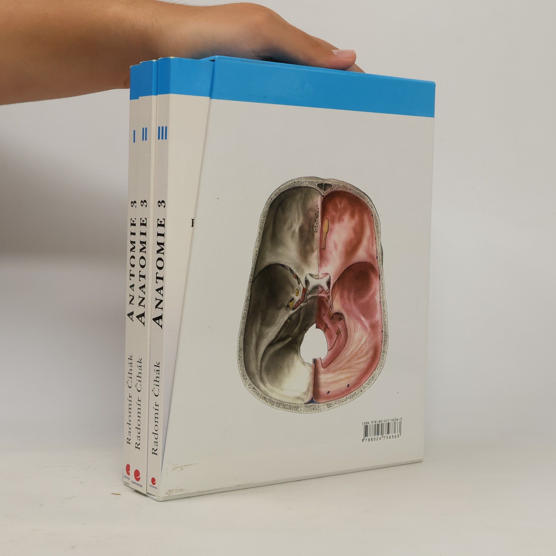 Radomír Čihák Anatomie 3. Svazky I-III