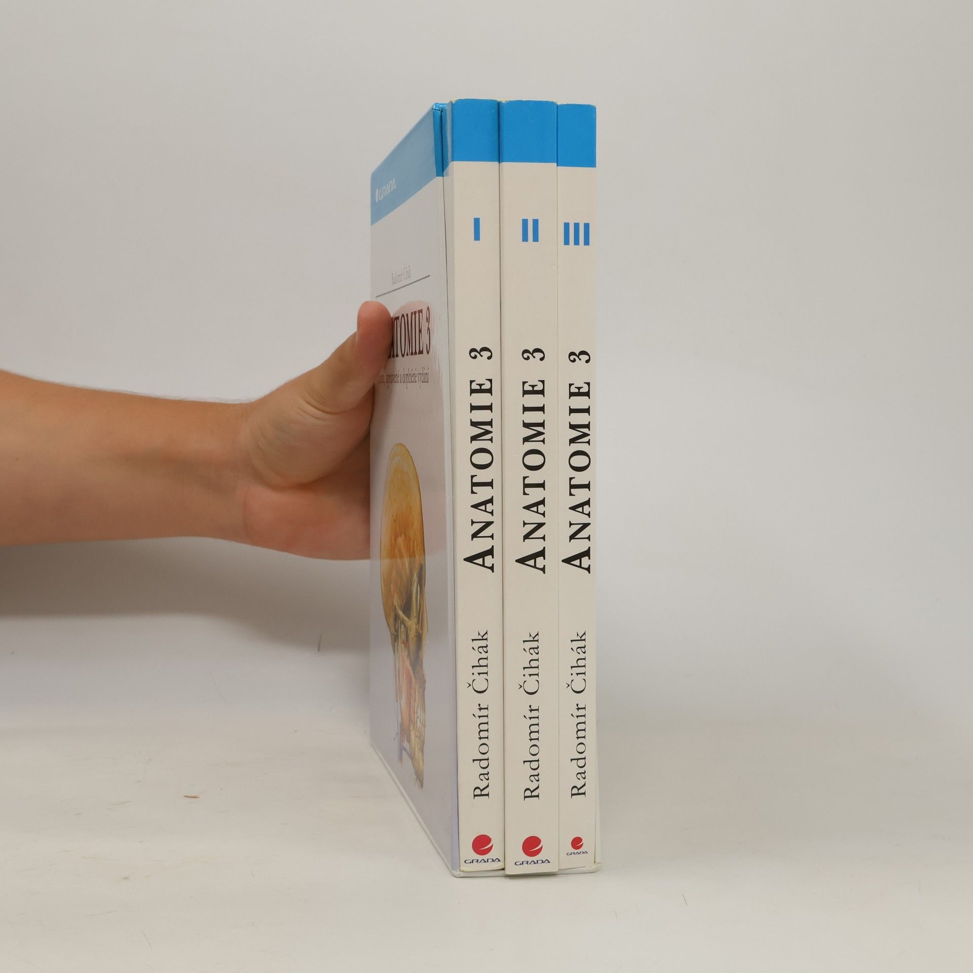 Radomír Čihák Anatomie 3. Svazky I-III