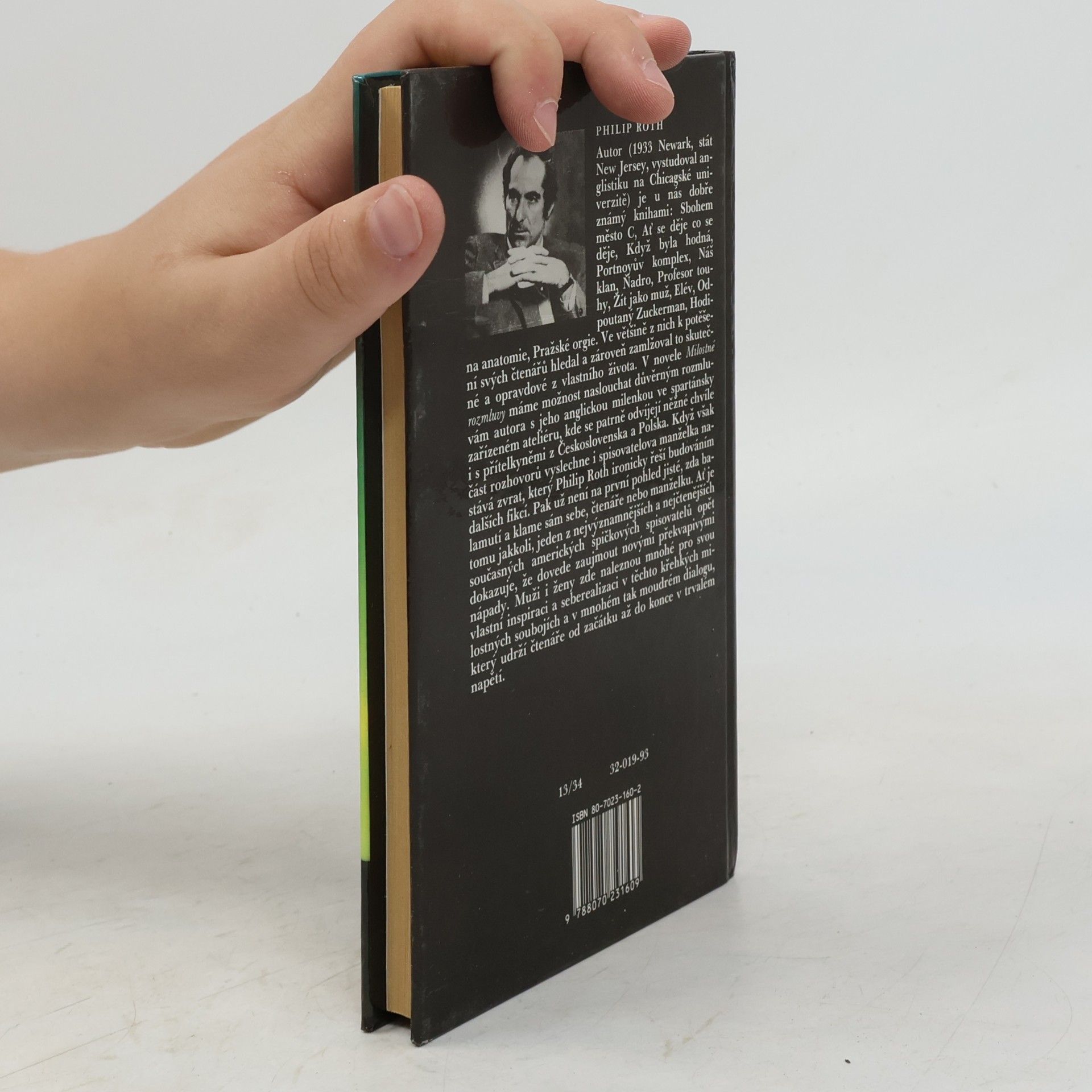Philip Roth Milostné rozmluvy