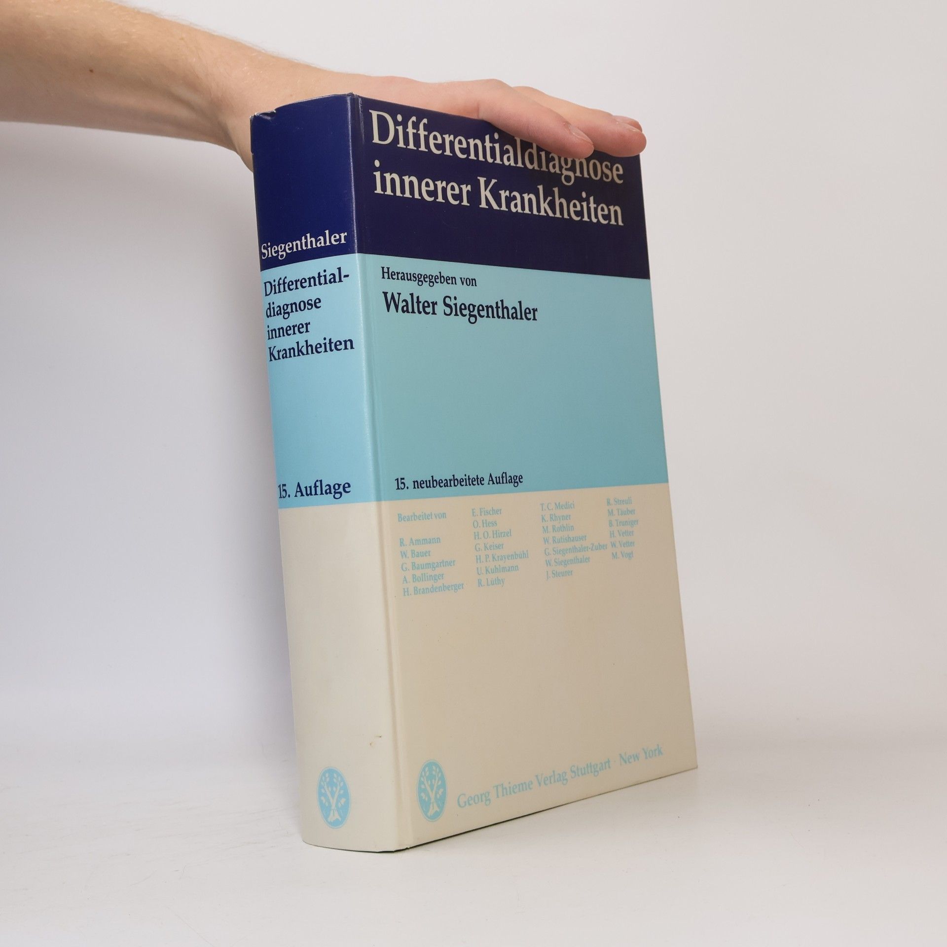 Walter Siegenthaler Differentialdiagnose innerer Krankheiten