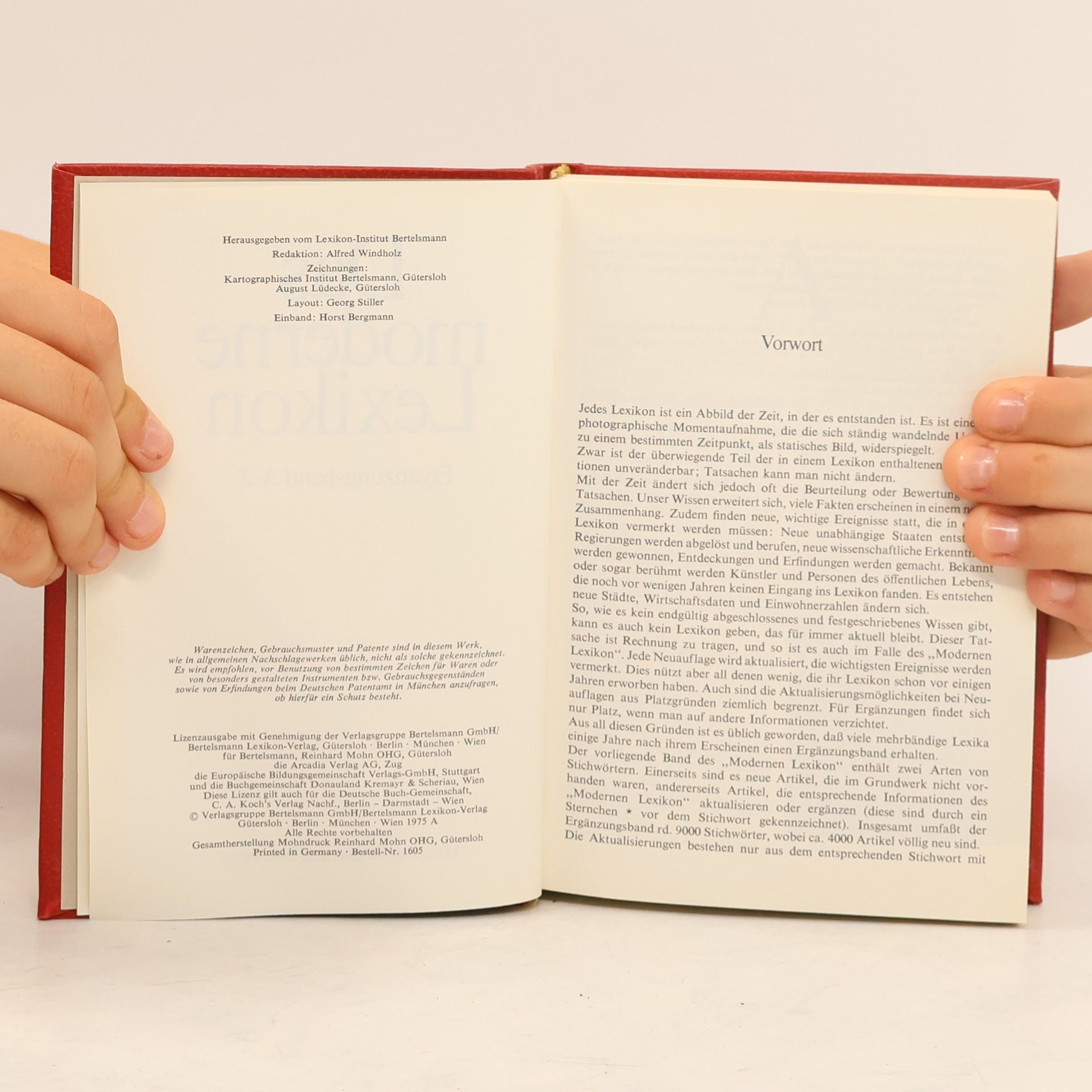 Autores varios Das moderne Lexikon. Ergänzungsband A-Z