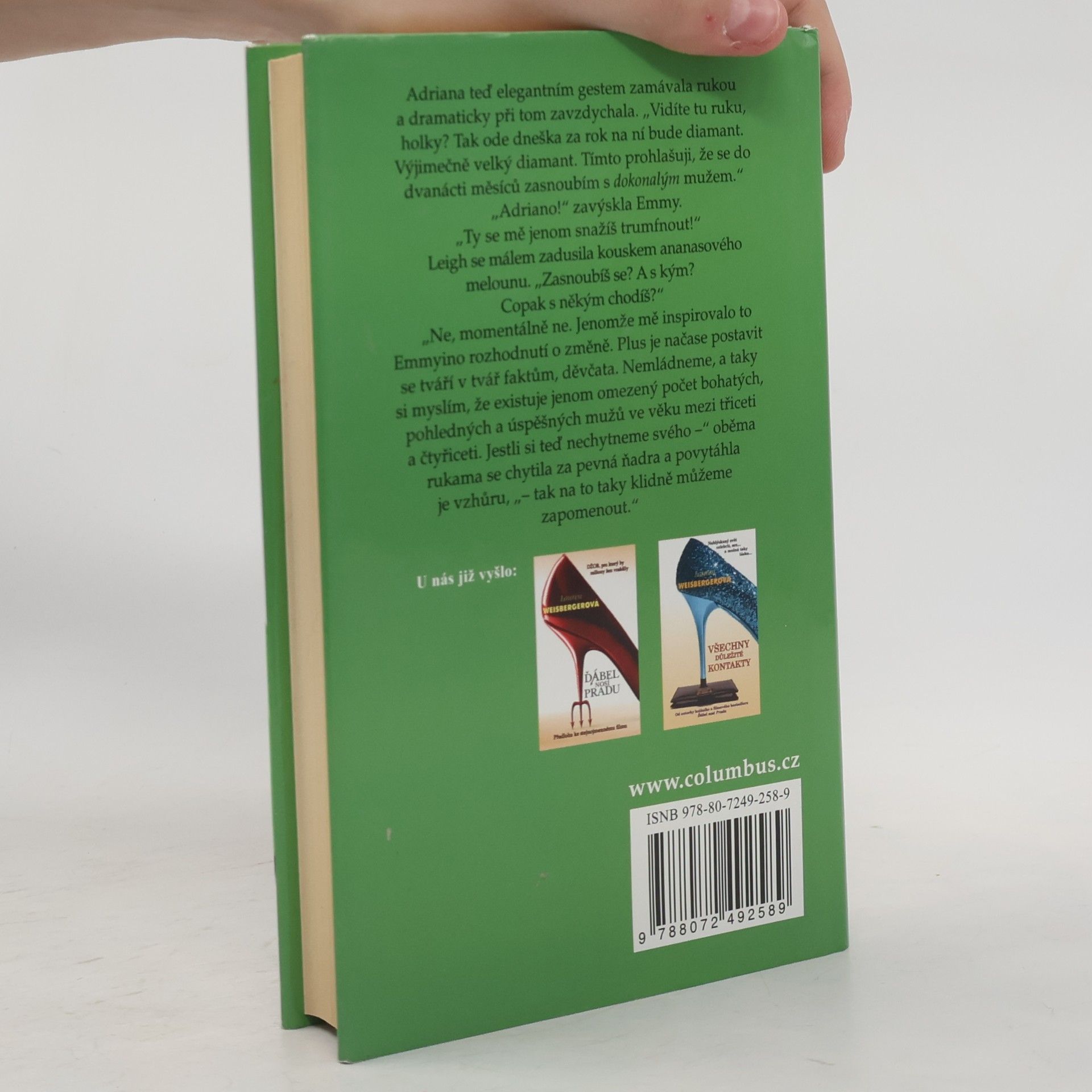 Lauren Weisberger Honička za Harrym Winstonem
