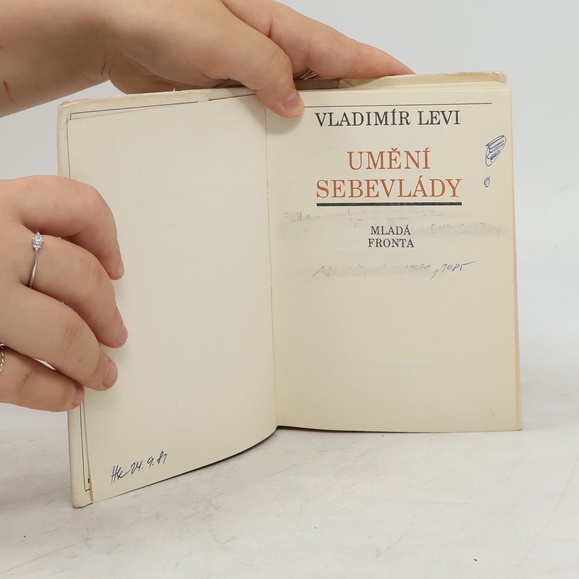 Vladimír Levi Umění sebevlády