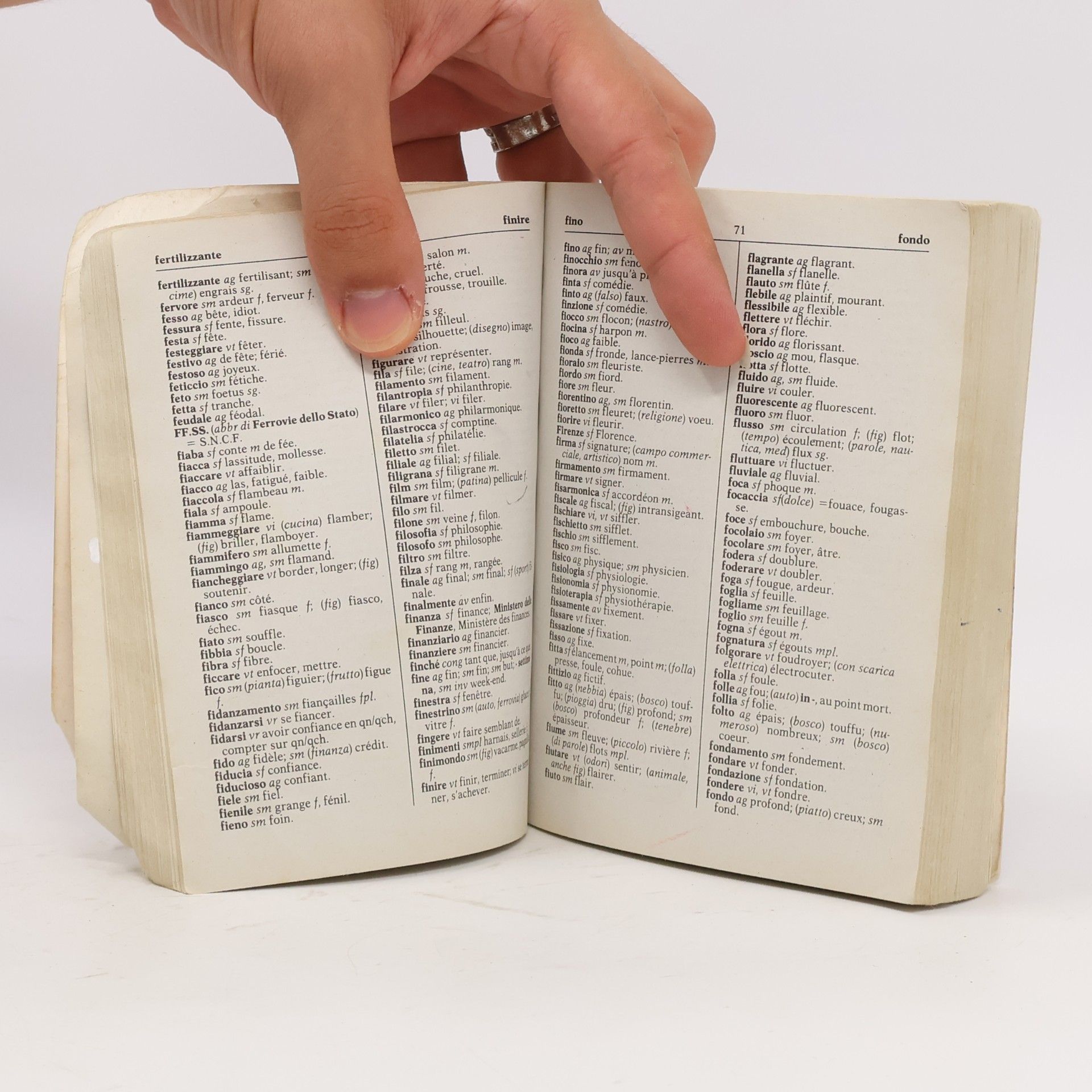 Dizionario Italiano-Francese Francese-Italiano