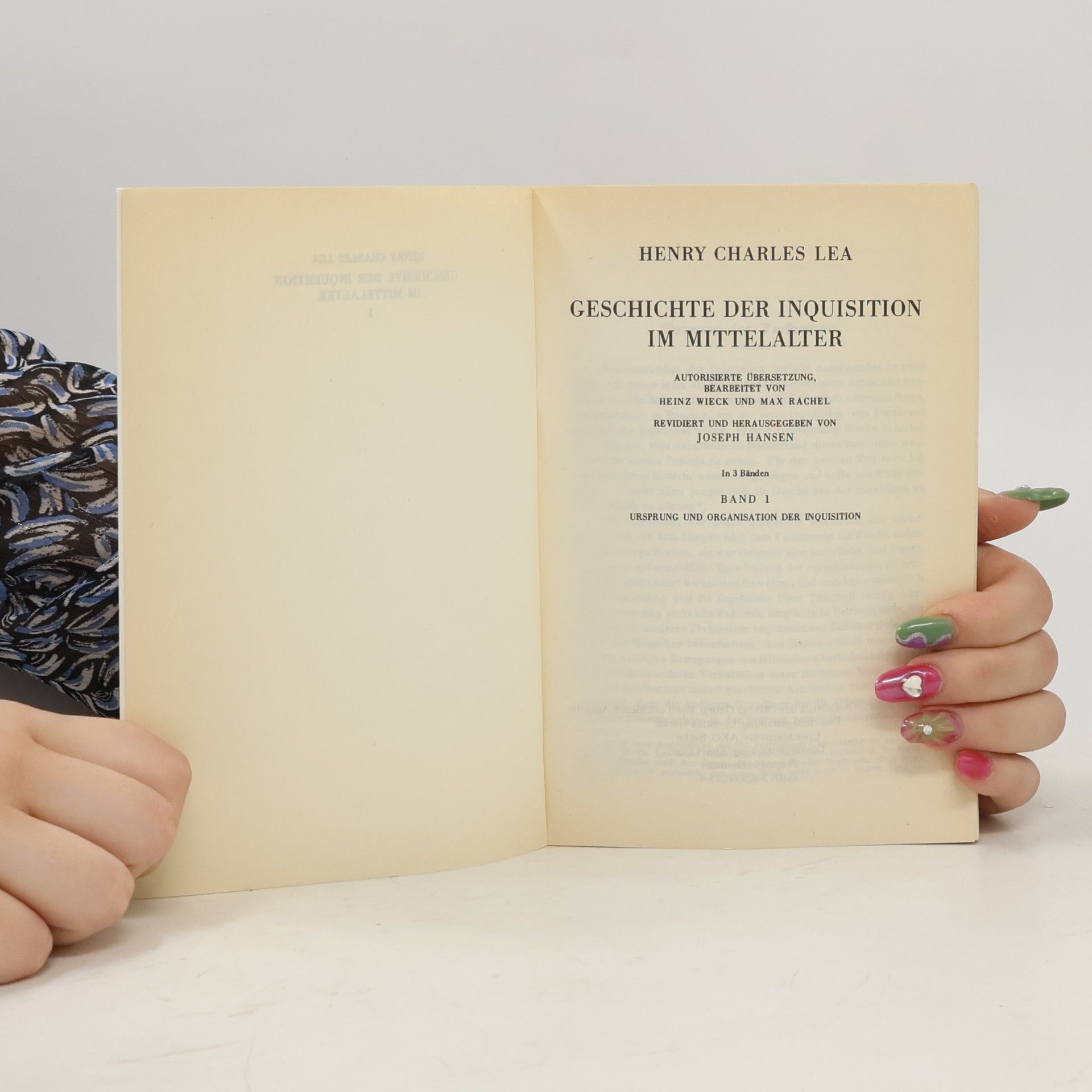 Henry Charles Lea Geschichte der Inquisition im Mittelalter 1