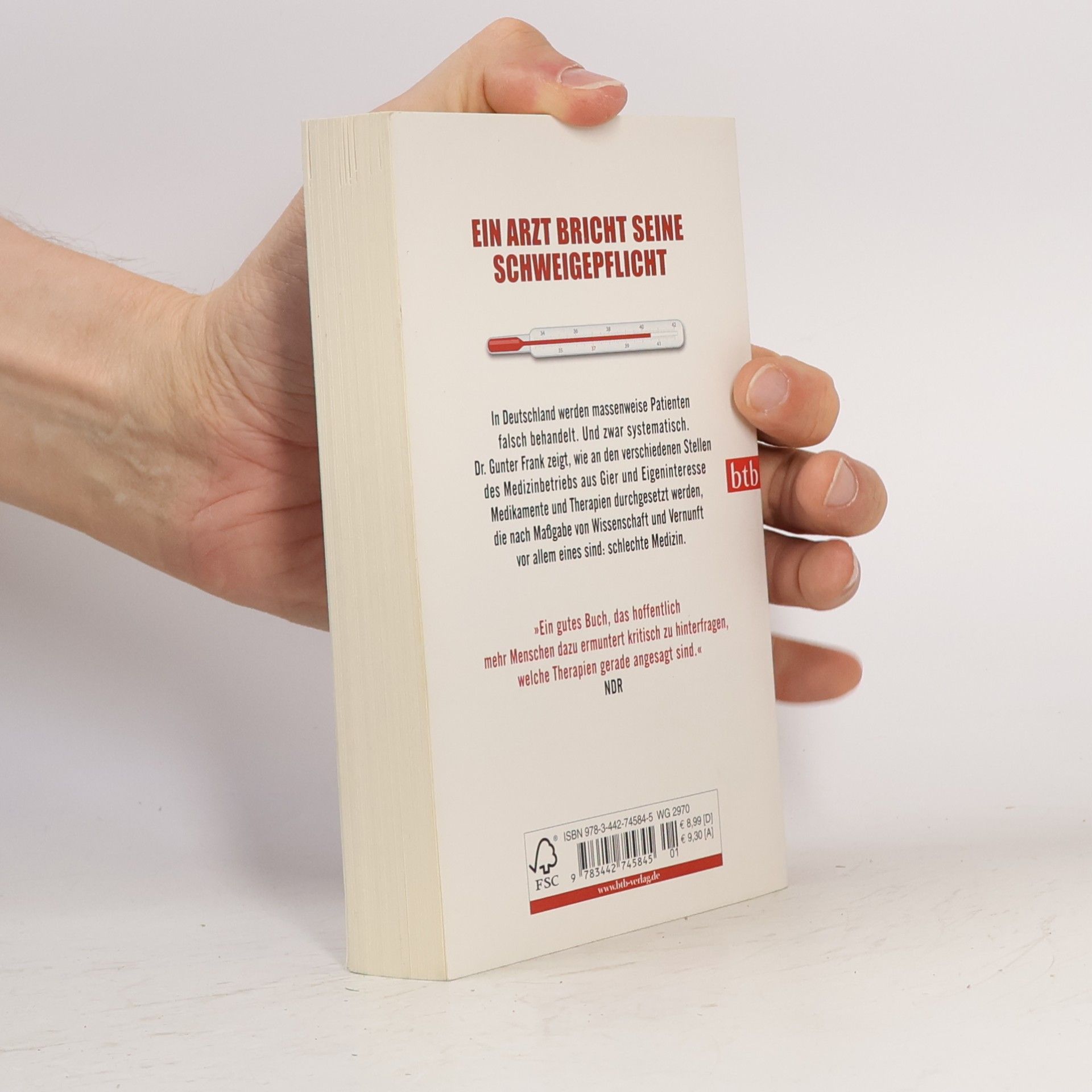 Gunter Frank Schlechte Medizin: Ein Wutbuch