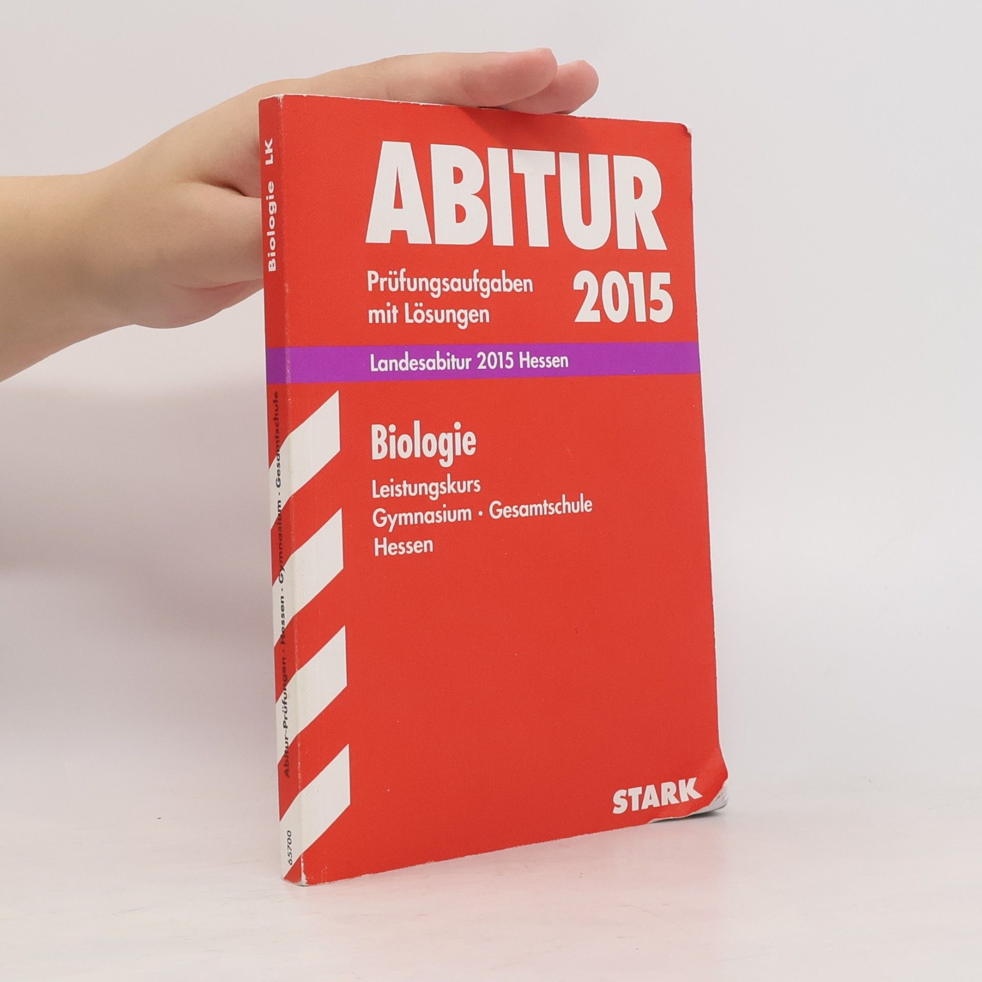 Autorenkollektiv Abitur-Prüfungen - 2015: Abitur-Prüfungsaufgaben Landesabitur Biologie Leistungskurs 2015 Gymnasium Hessen