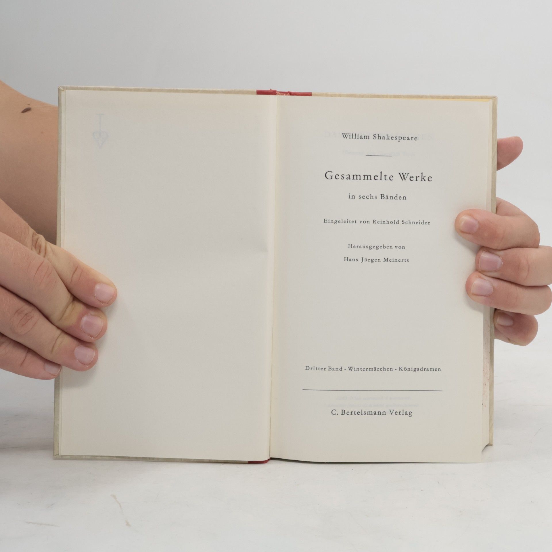 William Shakespeare Gesammelte Werke 3