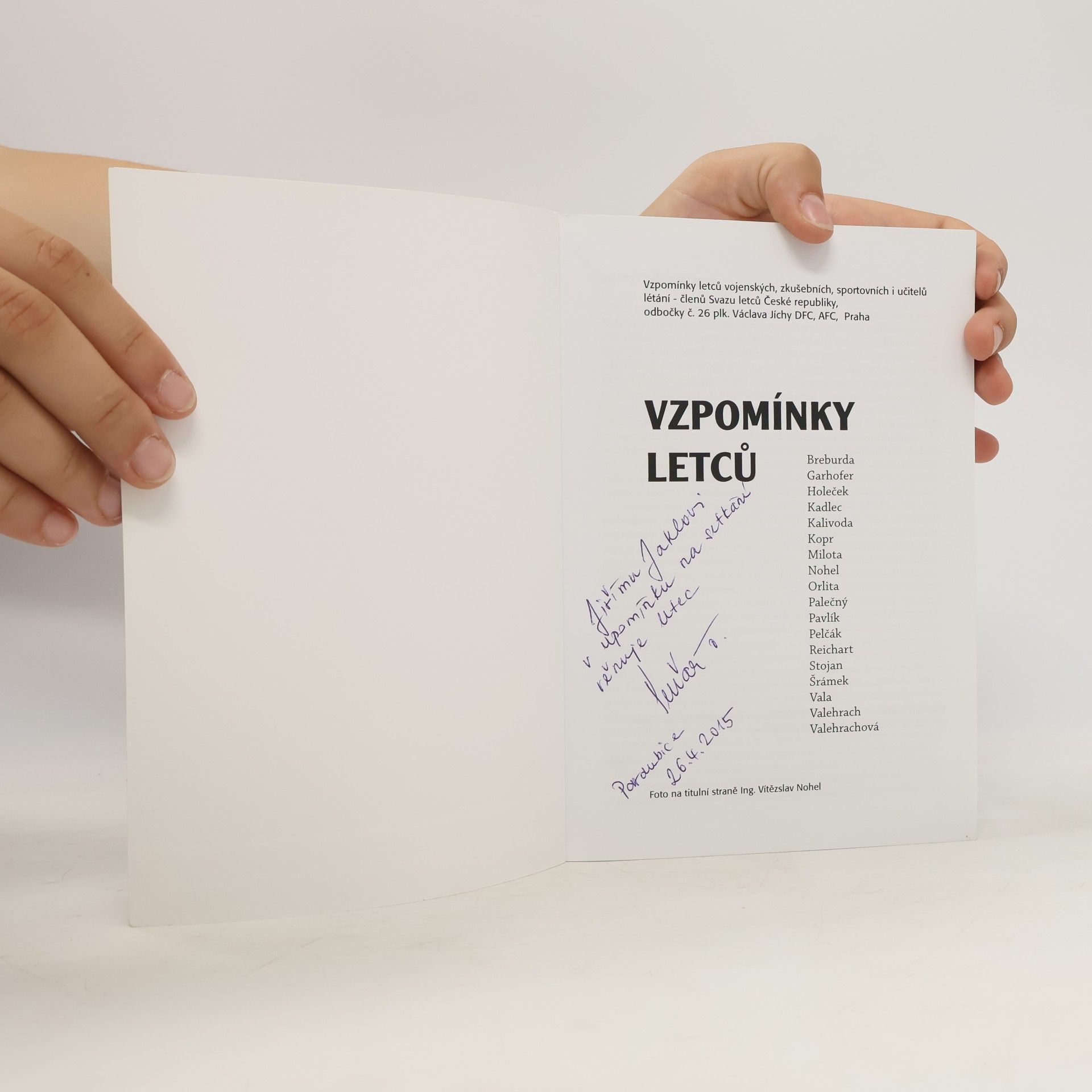 Autorenkollektiv Vzpomínky letců
