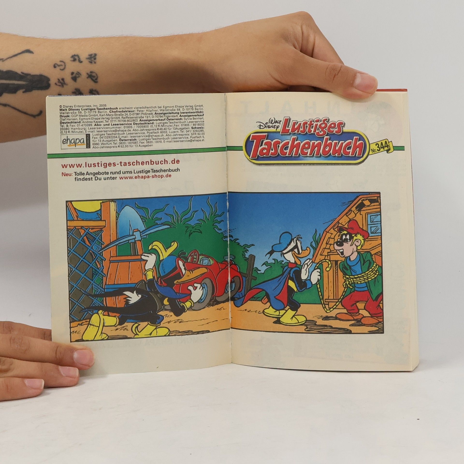 Walt Disney Lustiges Taschenbuch 344. Phantomias gegen Leo Listig
