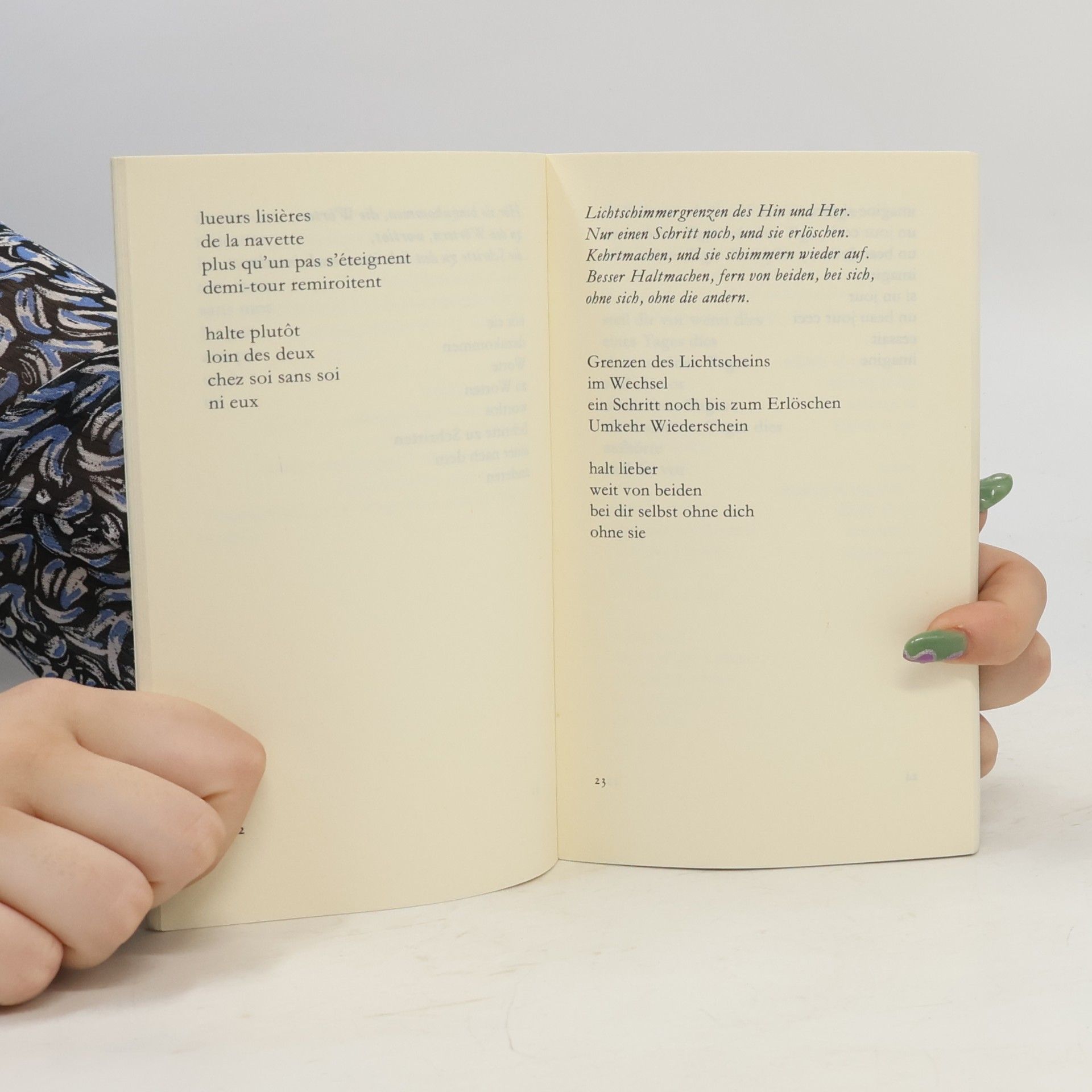 Samuel Beckett Flötentöne. Französ.-Dtsch.