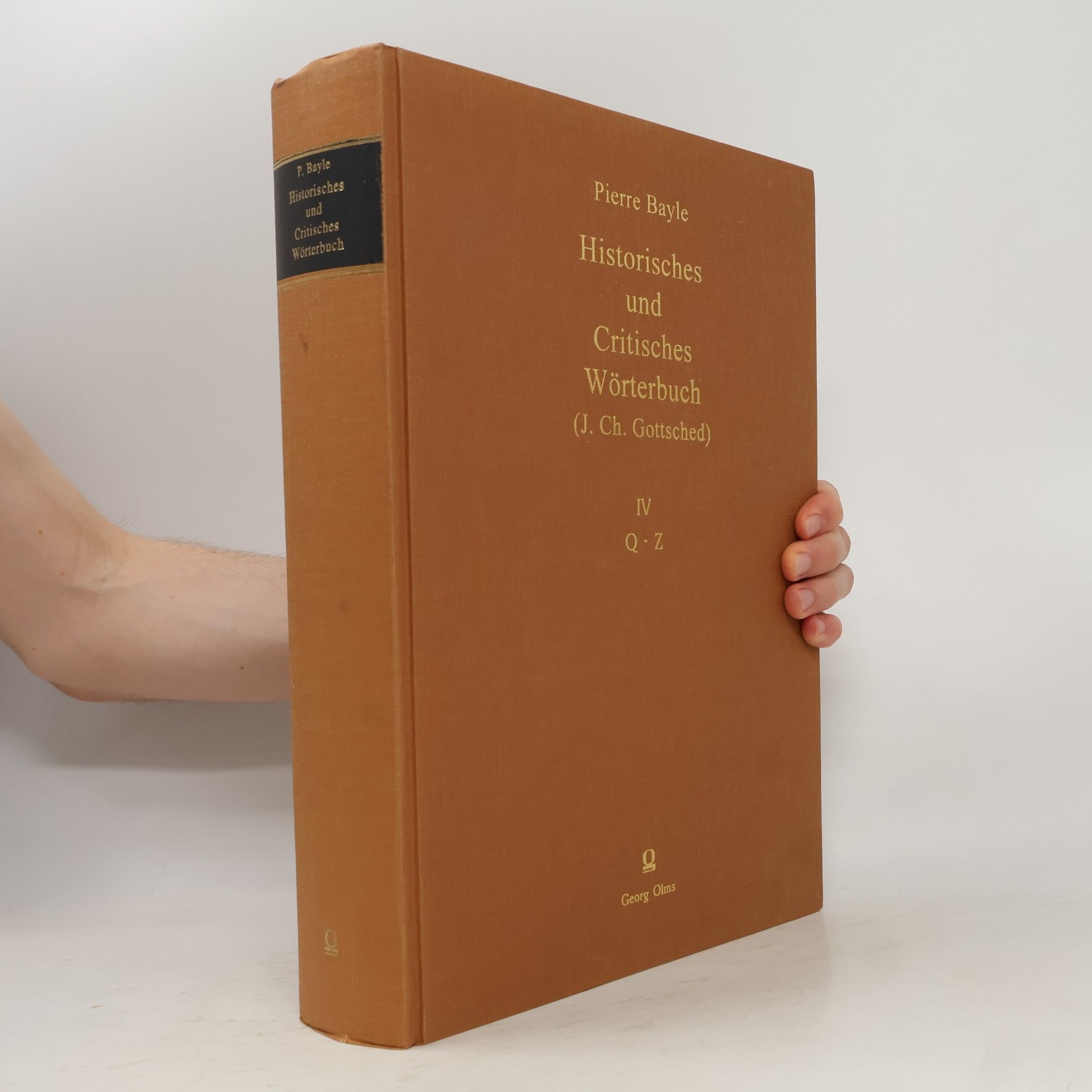 Historisches und Critisches Wörterbuch IV (Q-Z)