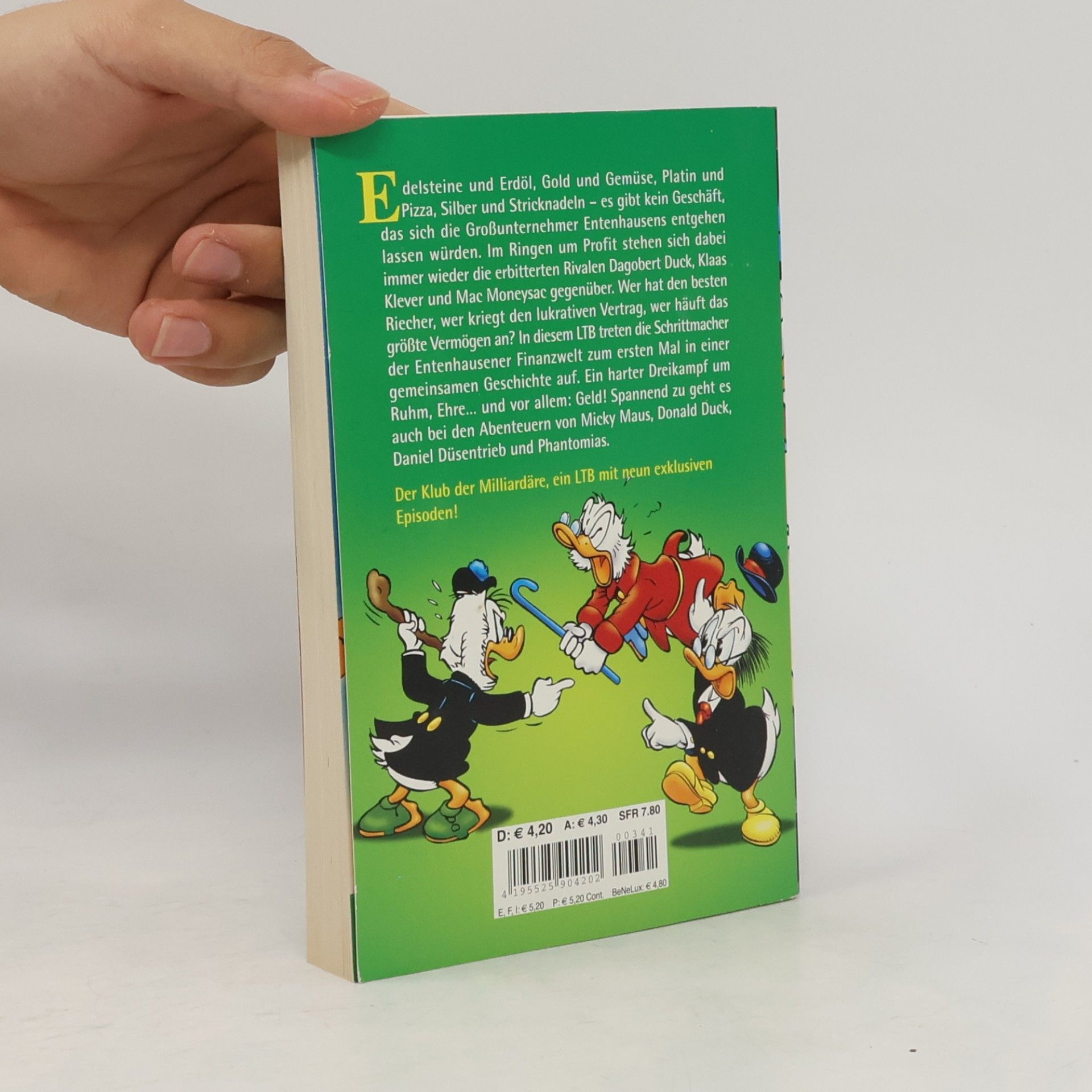 Walt Disney Lustiges Taschenbuch 341. Klub der Milliardäre