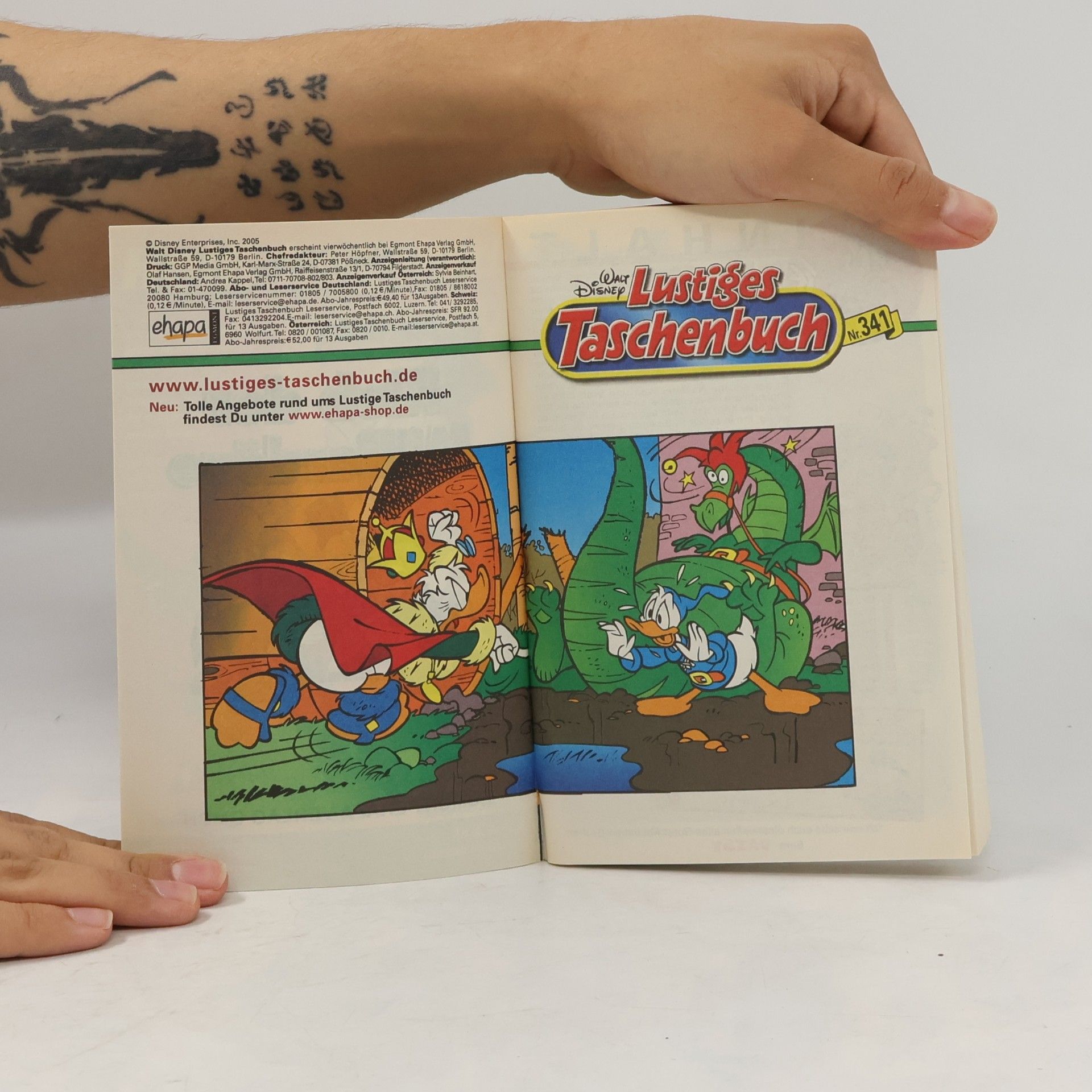 Walt Disney Lustiges Taschenbuch 341. Klub der Milliardäre