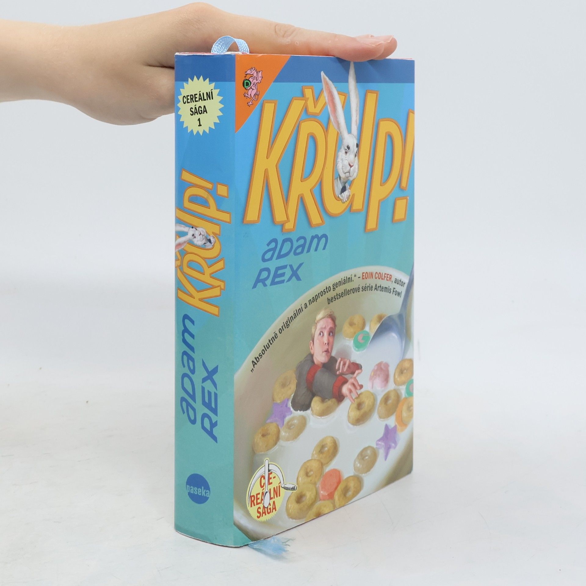 Adam Rex Křup! : první kniha cereální trilogie