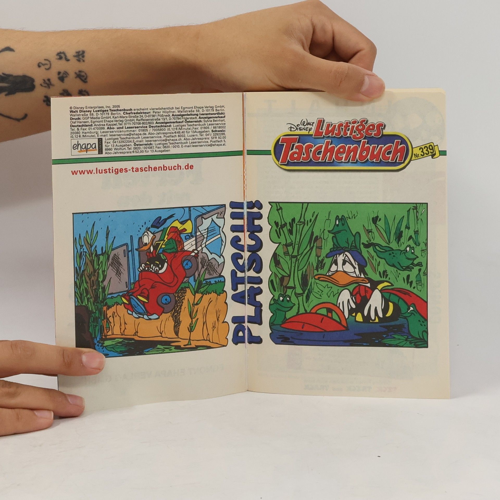 Walt Disney Lustiges Taschenbuch 339. Ferien mit den Ducks