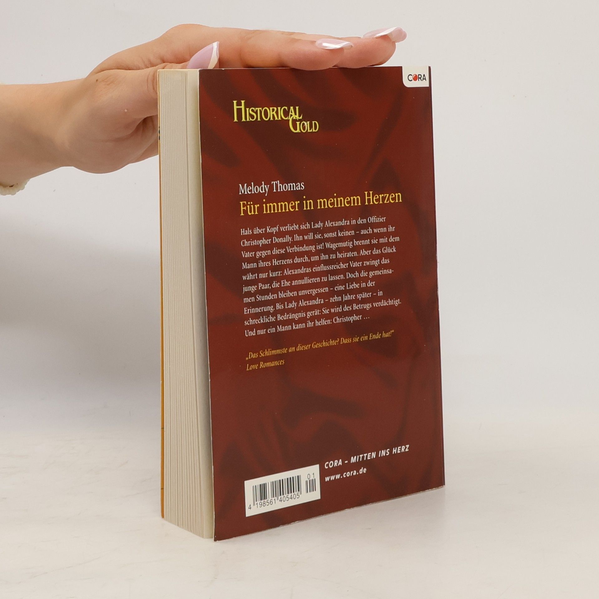 Melody Thomas Historical Gold Bd. 192. Für immer in meinem Herzen