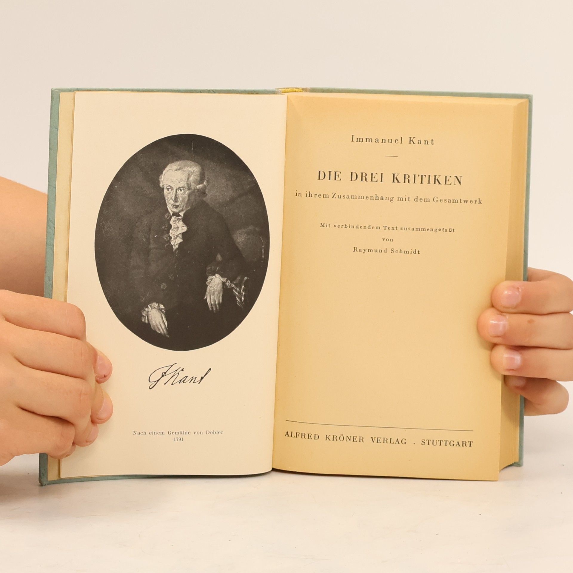 Immanuel Kant Die drei Kritiken