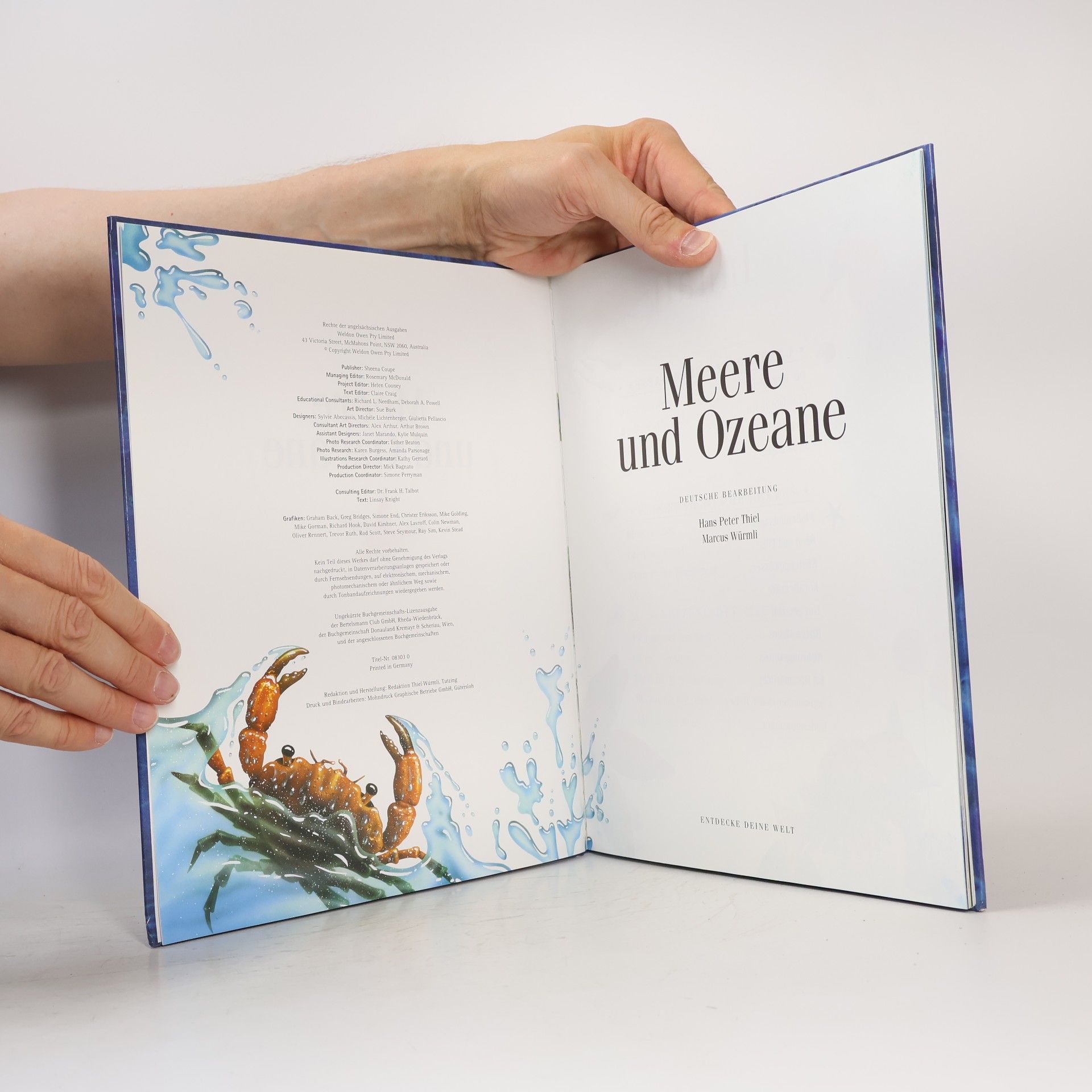 Hans-Peter Thiel Meere und Ozeane