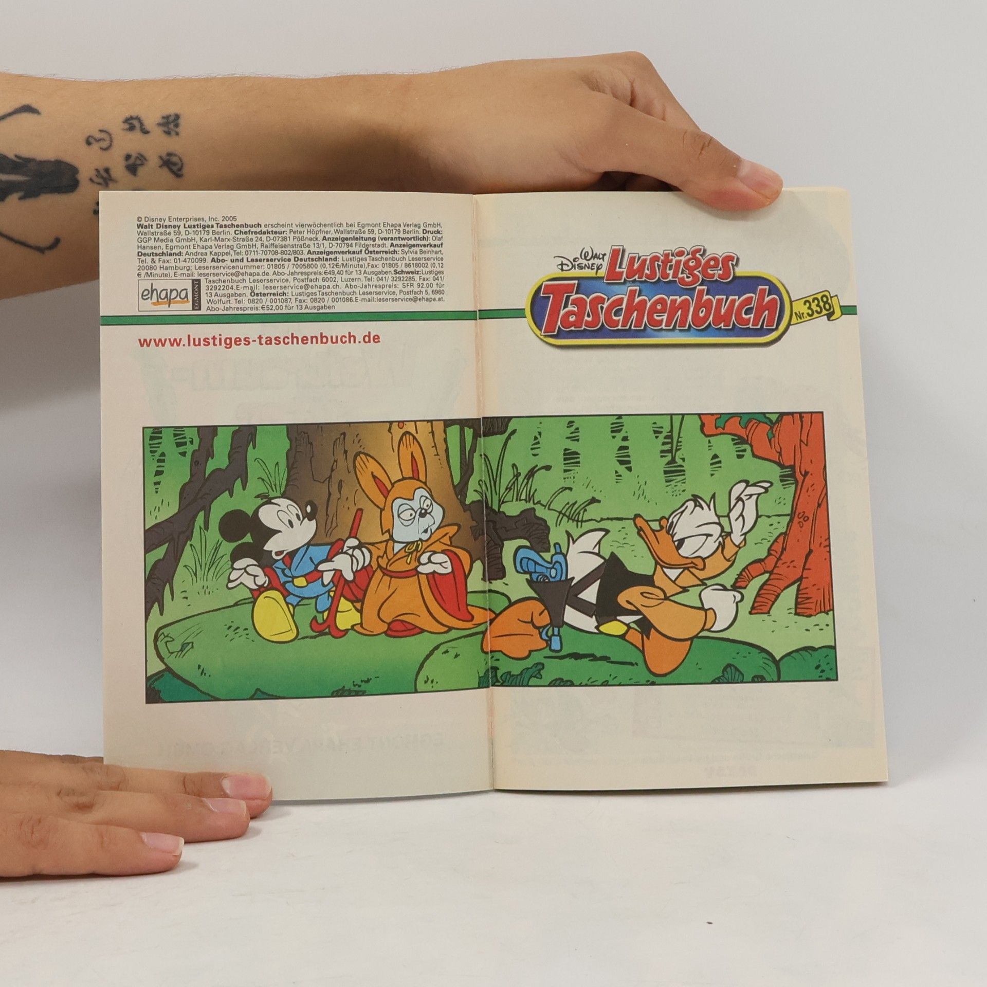 Walt Disney Lustiges Taschenbuch Nr. 338