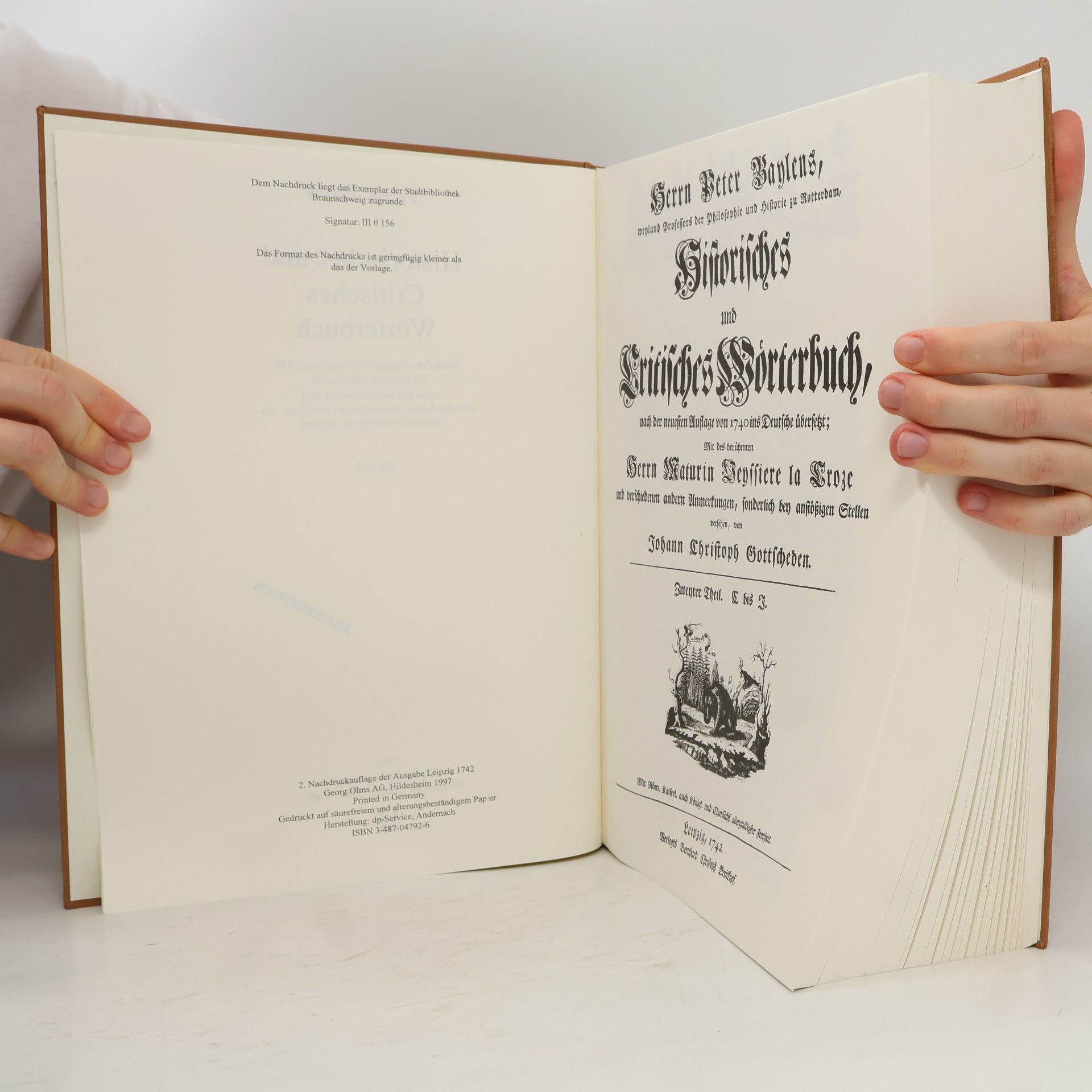 Pierrre Bayle Historisches und kritisches Wörterbuch II