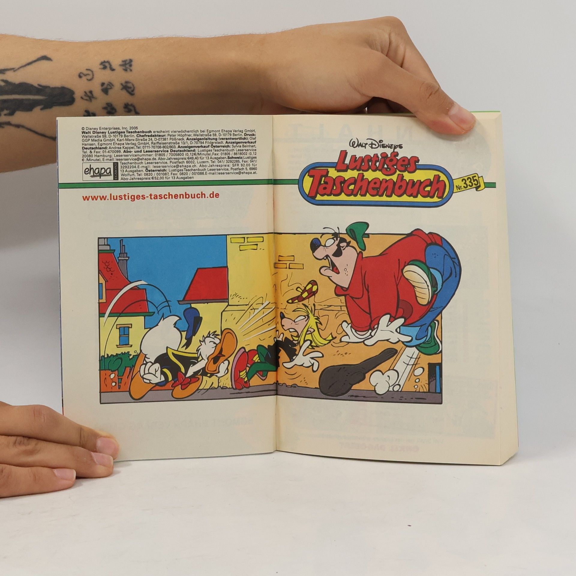 Walt Disney Lustiges Taschenbuch 335. Walkampf