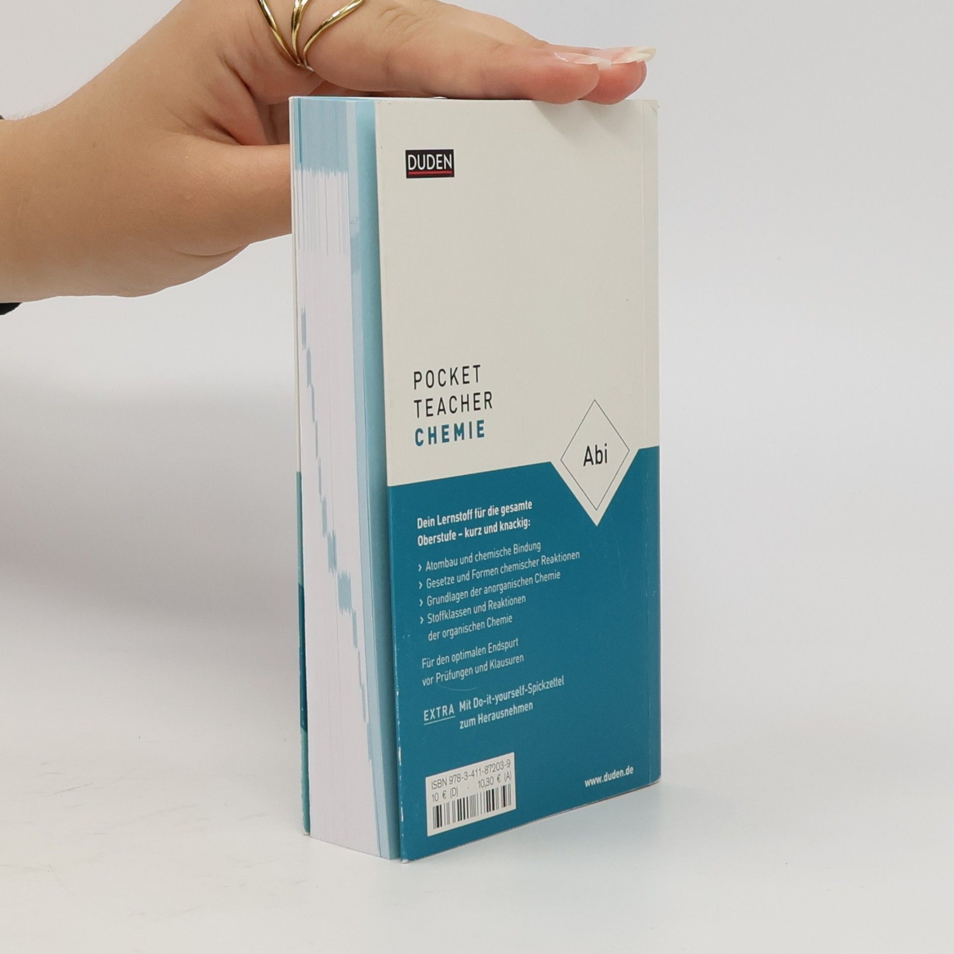 Manfred Kuballa Duden, Pocket Teacher Chemie - Abi