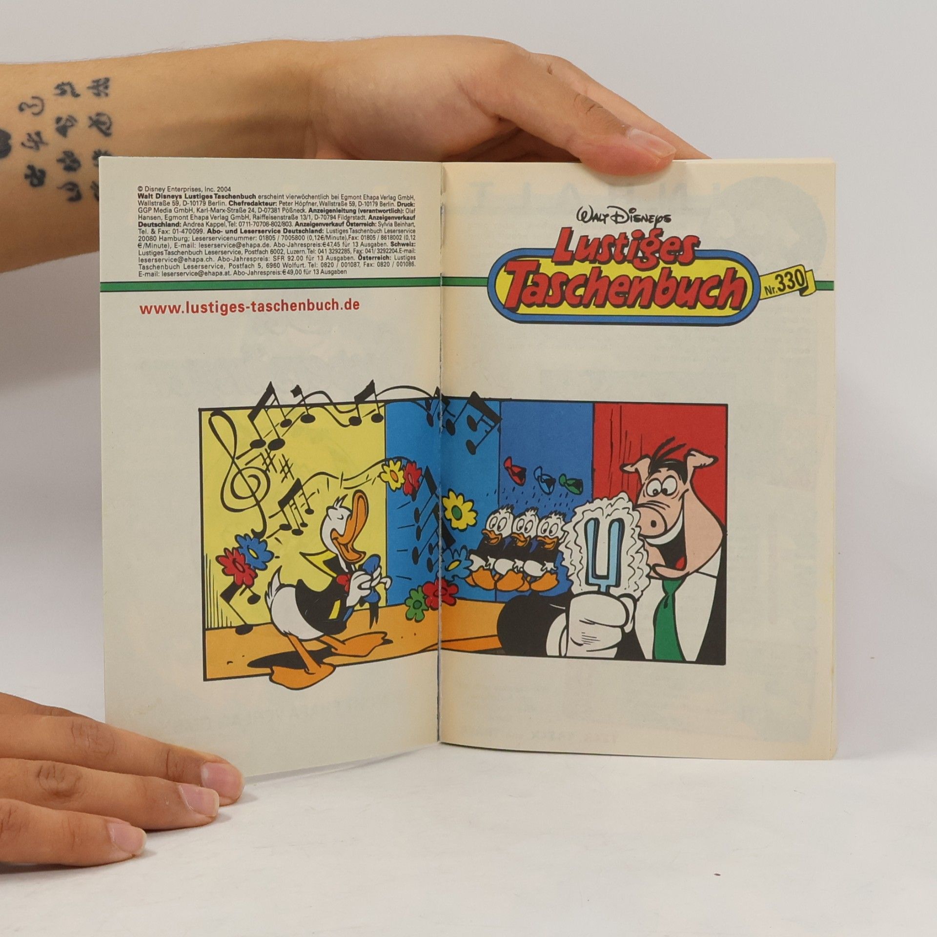 Walt Disney Lustiges Taschenbuch 330. Der Supersänger