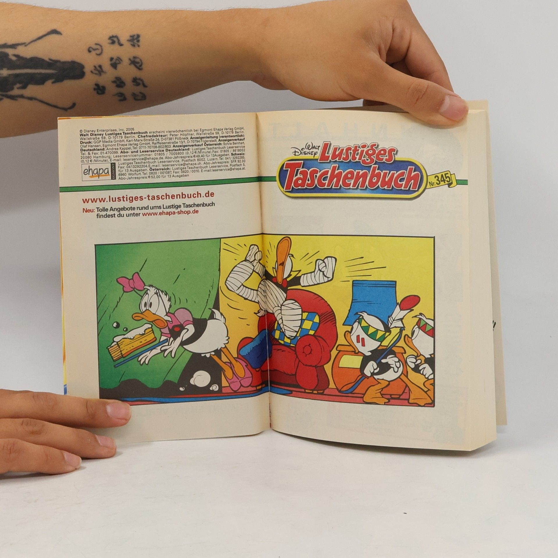 Walt Disney Lustiges Taschenbuch 345. Spaß im Schnee