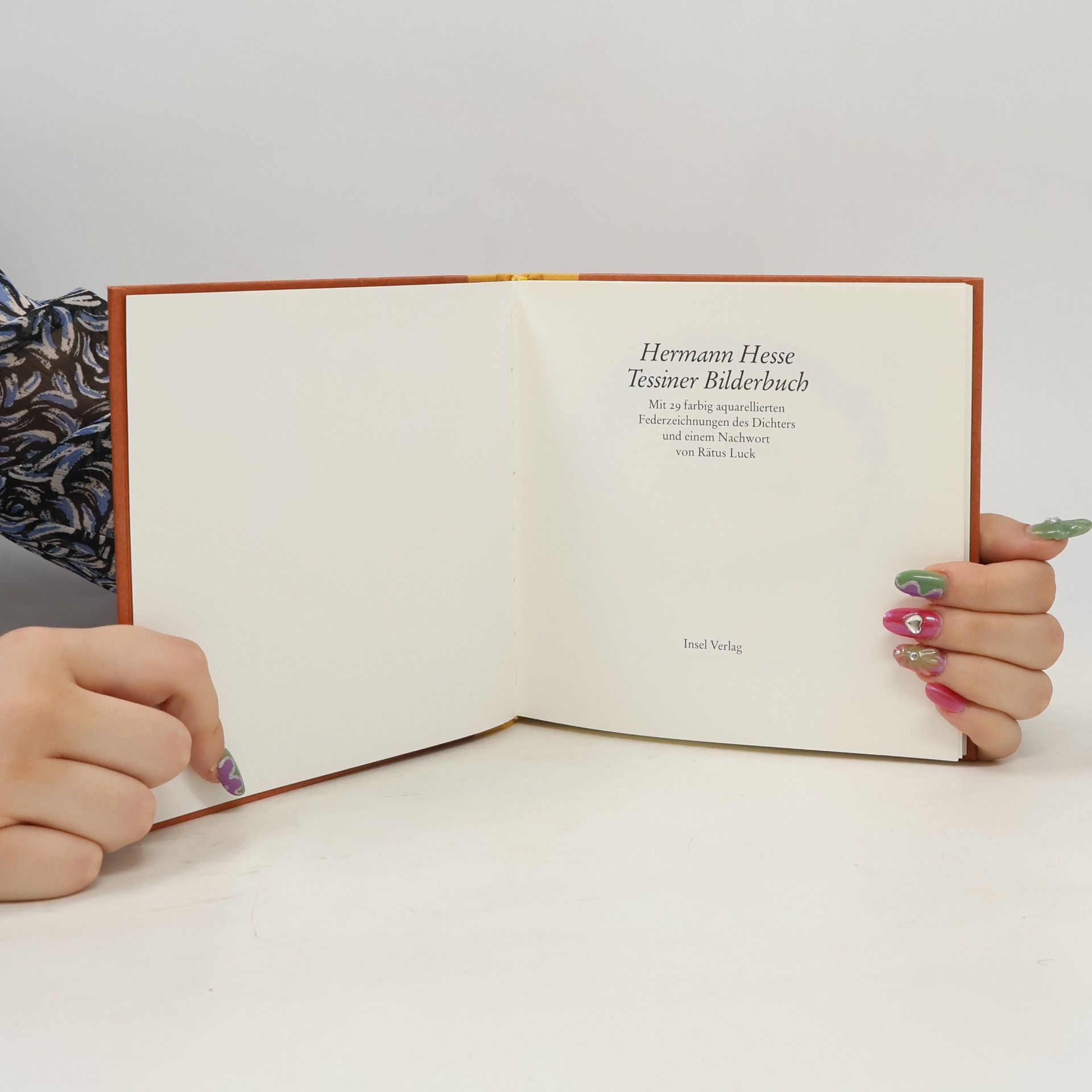 Hermann Hesse Tessiner Bilderbuch: Erstausgabe anlässlich des 125. Geburtstages von Hermann Hesse