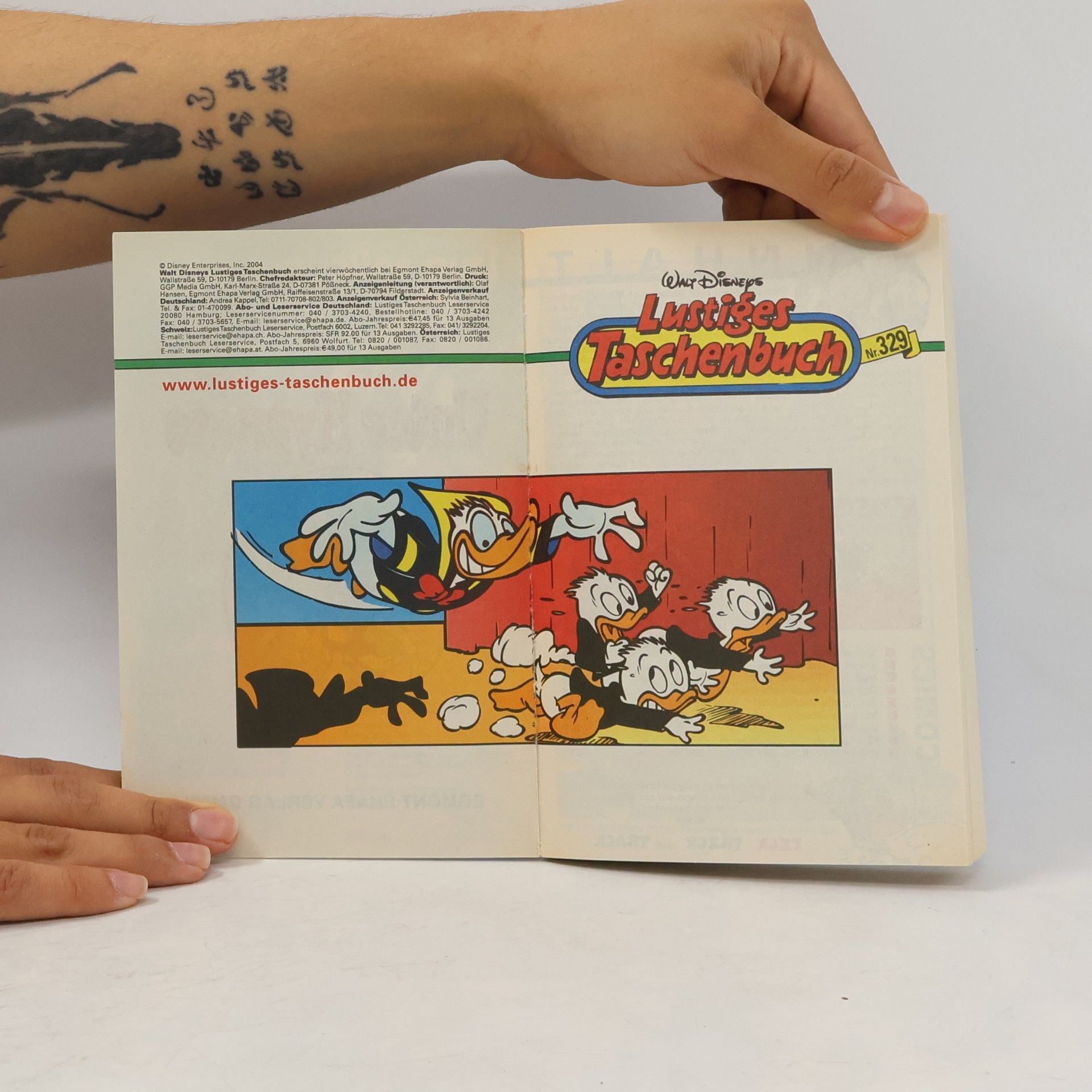 Walt Disney Lustiges Taschenbuch 329