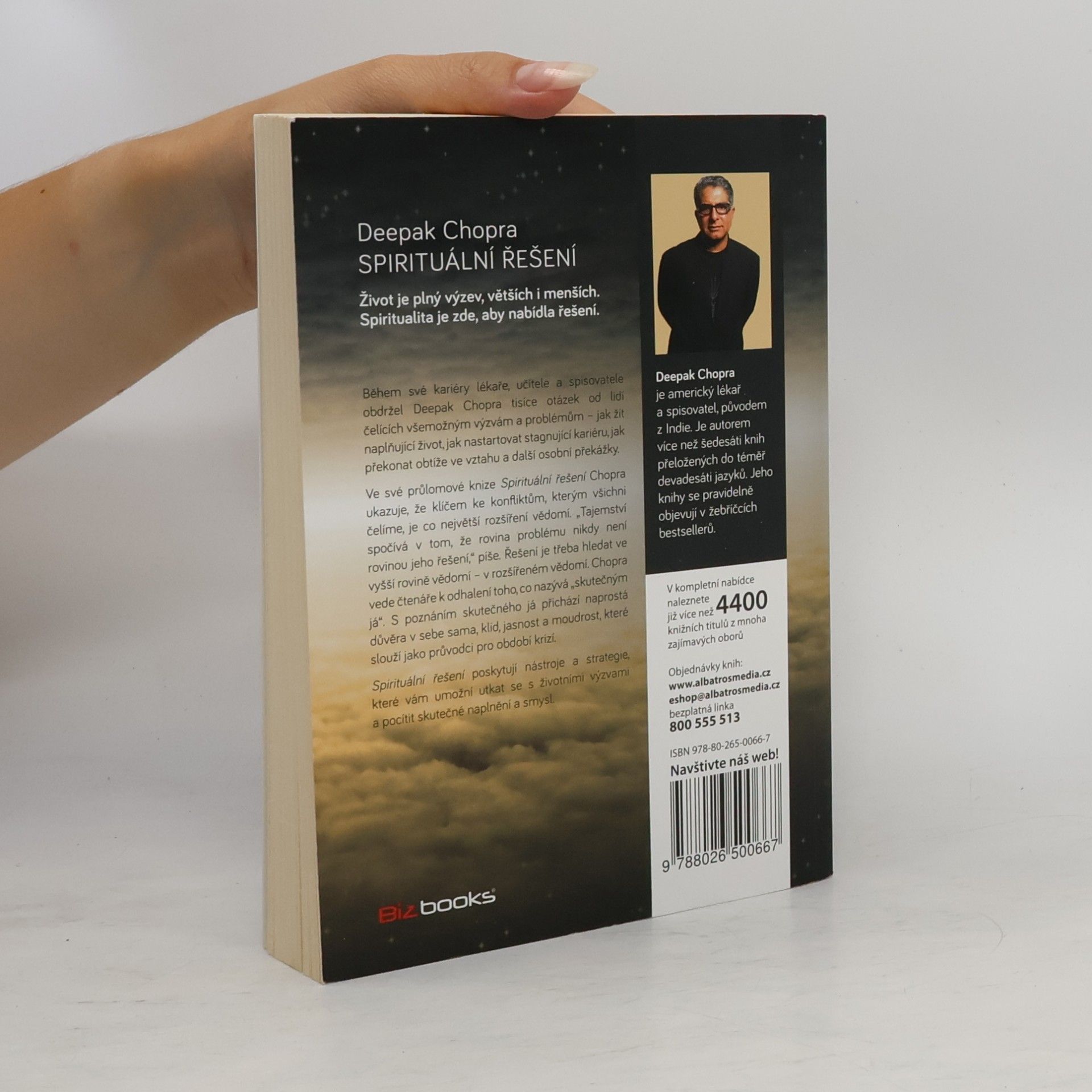 Deepak Chopra Spirituální řešení : odpovědi na nejdůležitější životní otázky