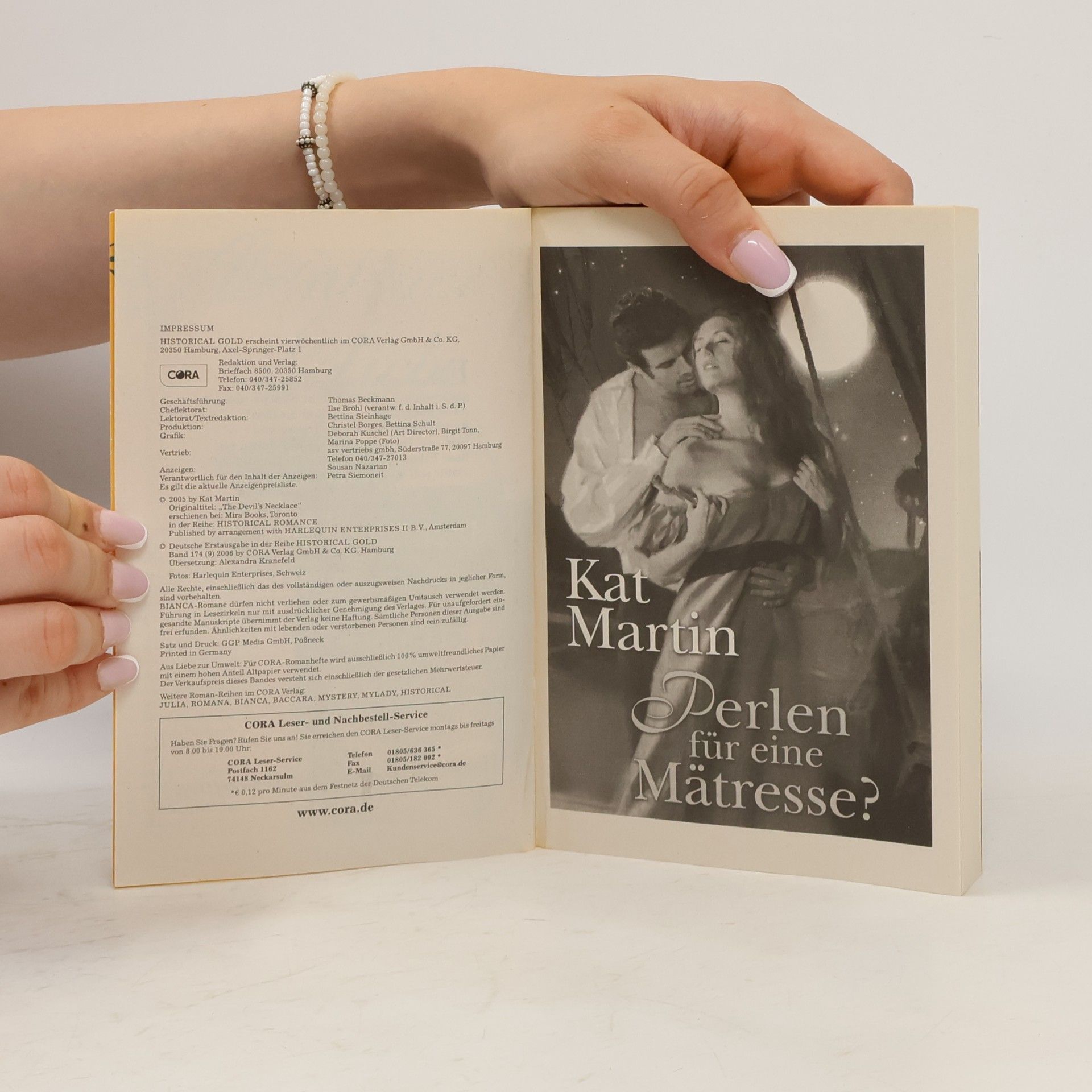 Kat Martin Perlen für eine Mätresse
