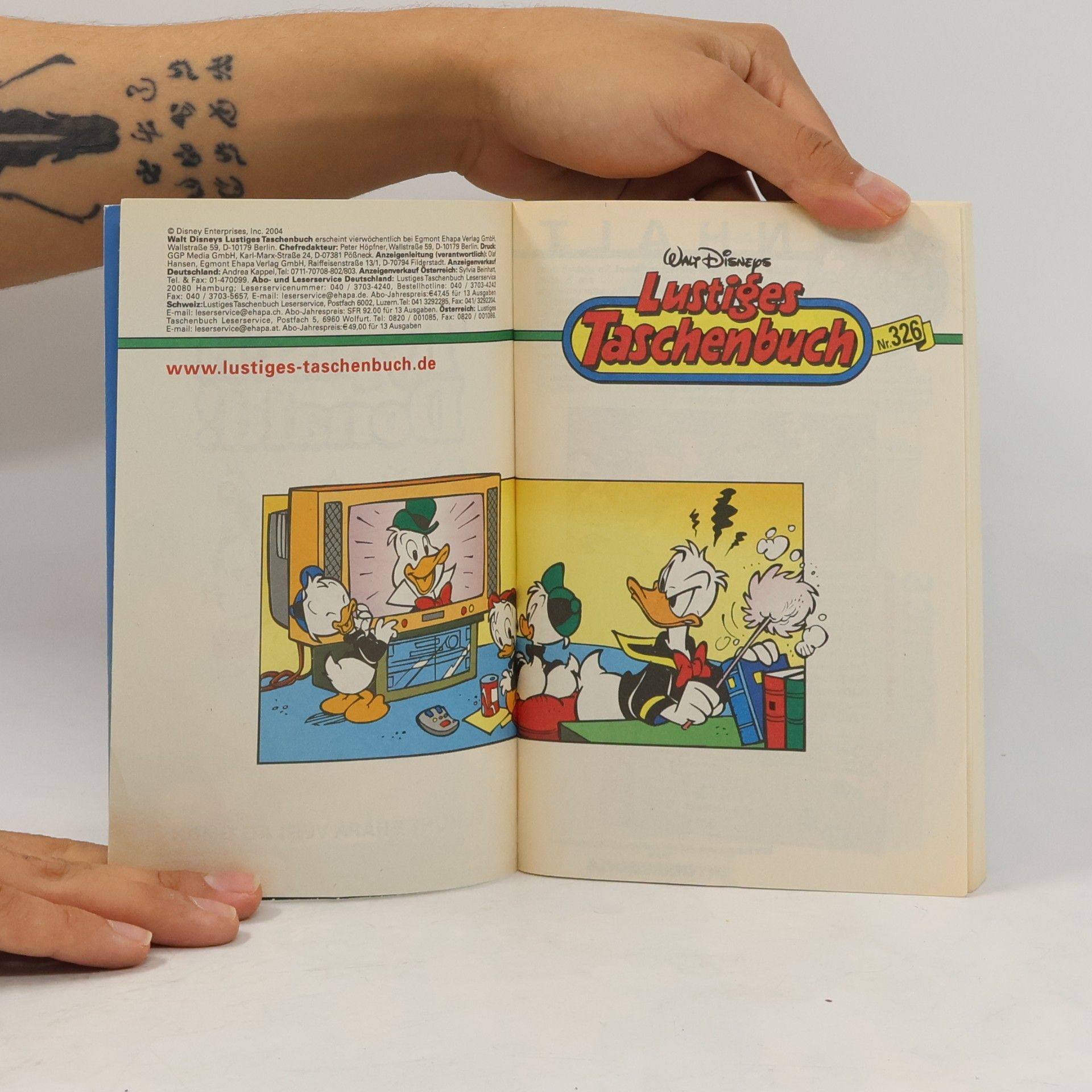 Walt Disney Lustiges Taschenbuch 326. Typisch Donald!