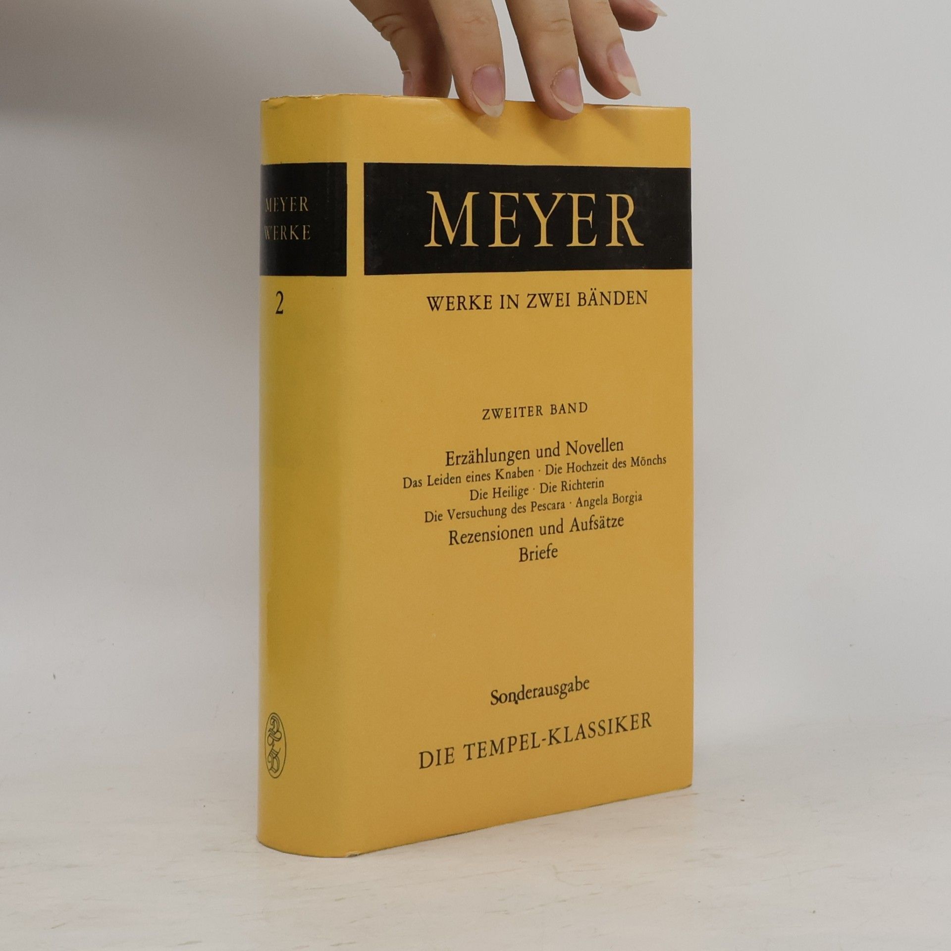 C. F. Meyer. Werke in zwei Bänden. Band 2
