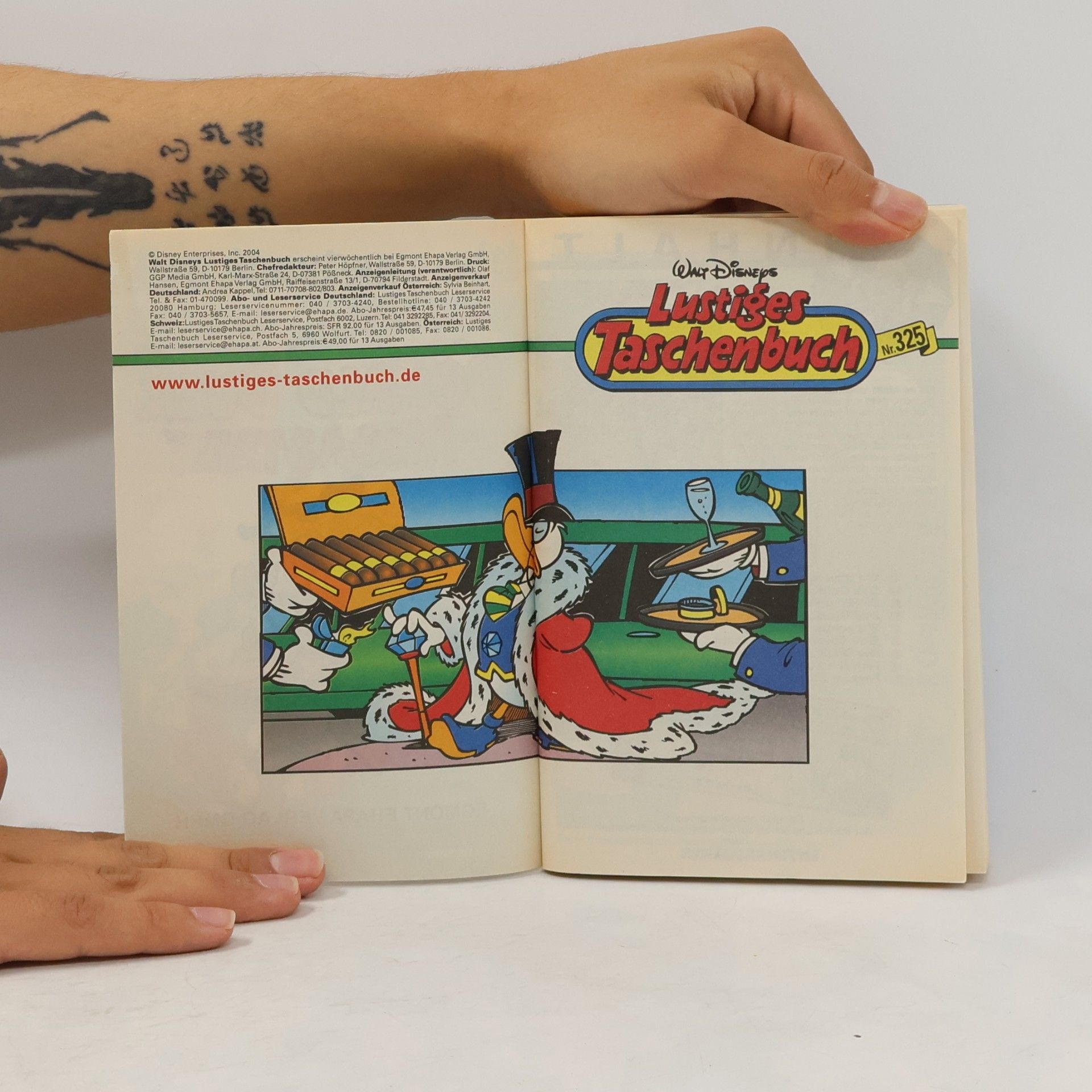 Walt Disney Lustiges Taschenbuch 325. Donald Duck - Megastar!