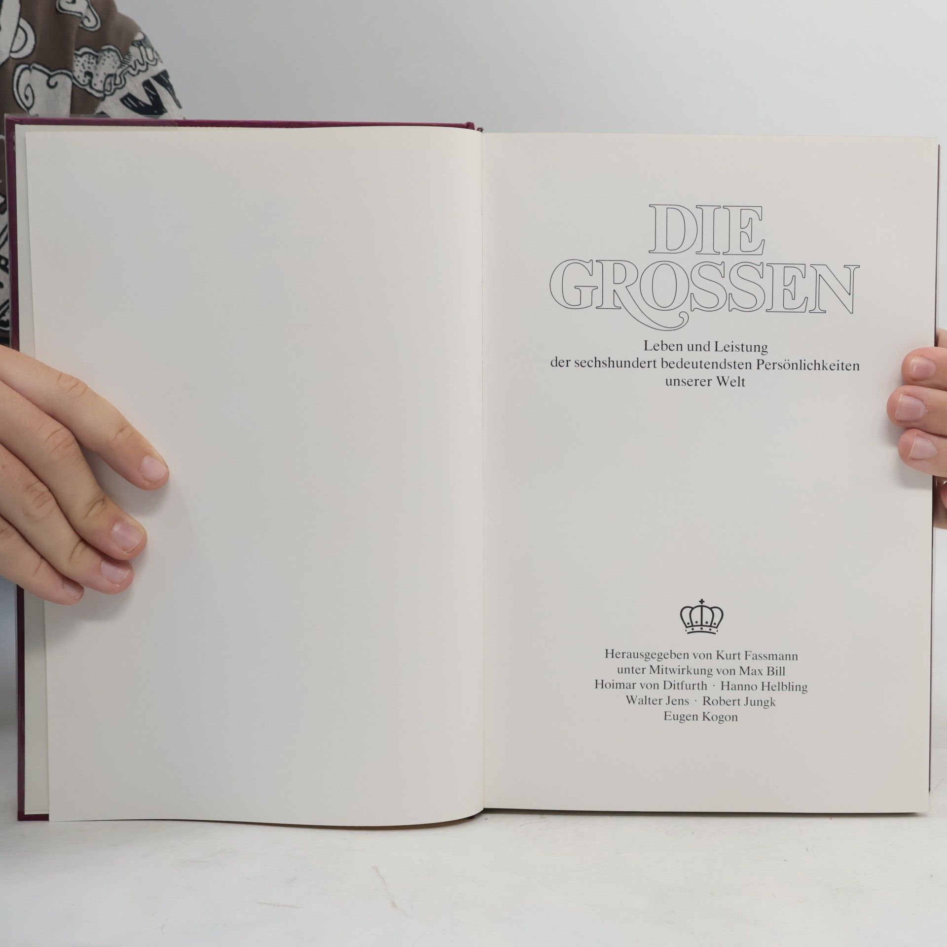 Various authors Die Grossen I/2