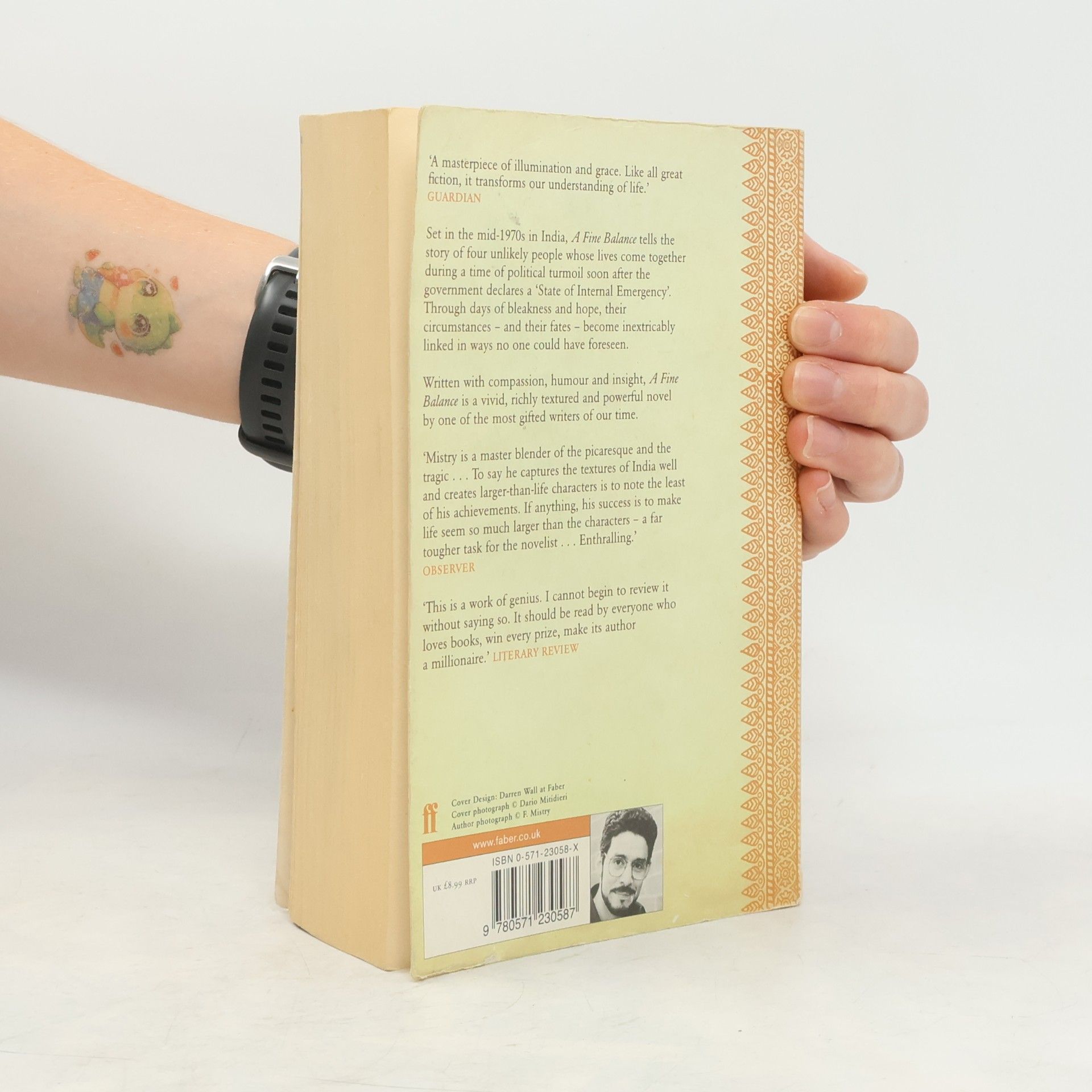 Rohinton Mistry A fine balance