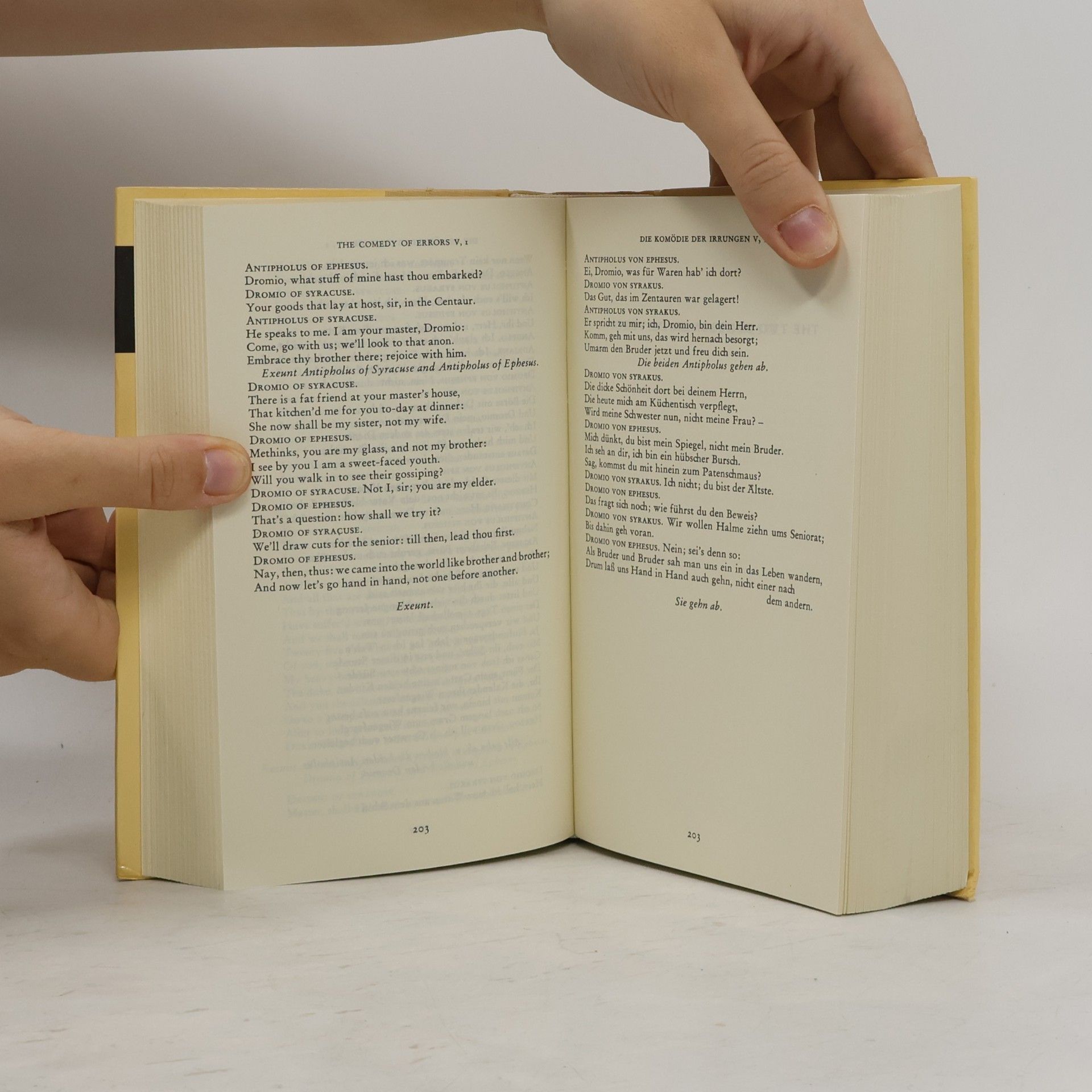 William Shakespeare Werke in Sechs Bänden. Englisch - Deutsch 1