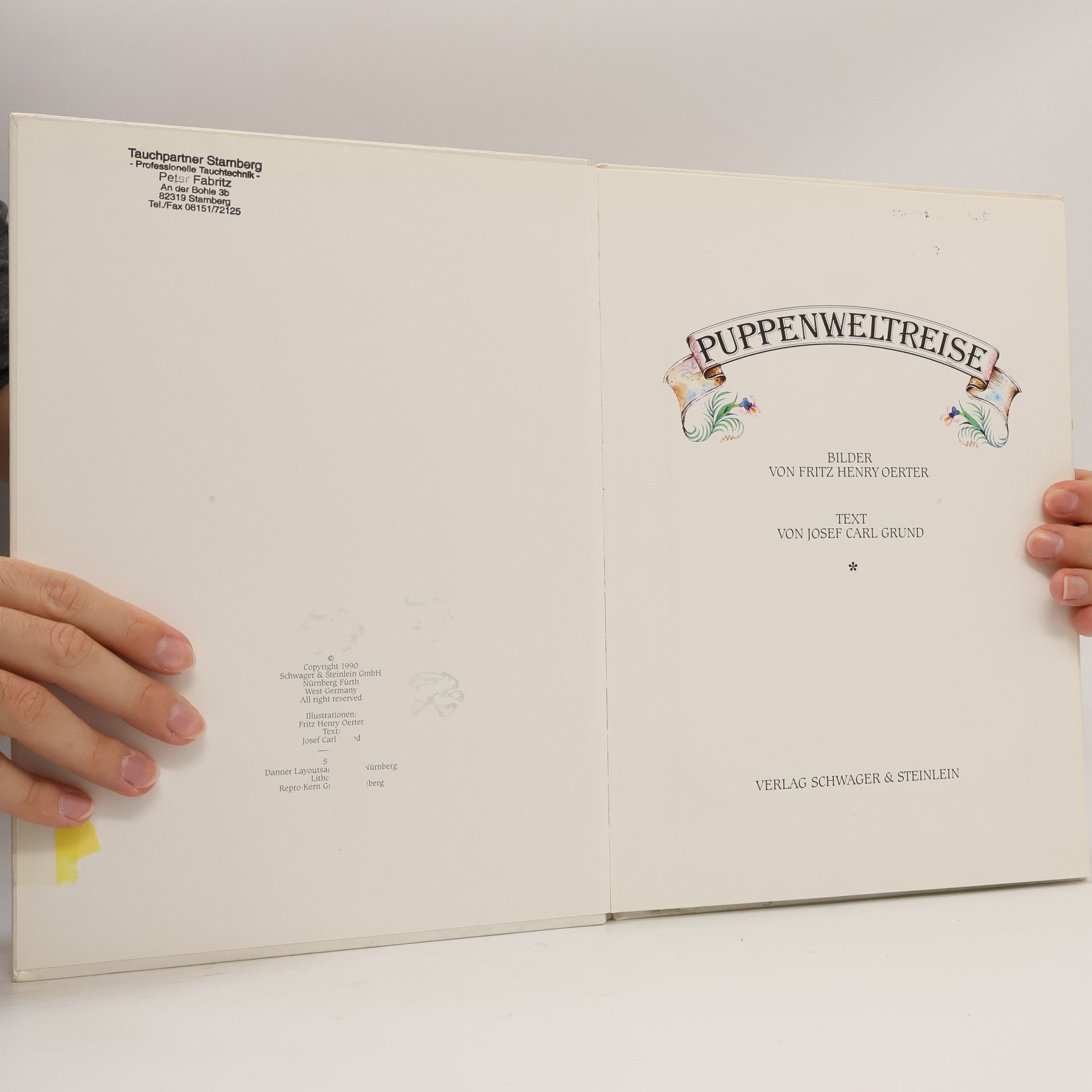 Fritz Oerter Puppenweltreise